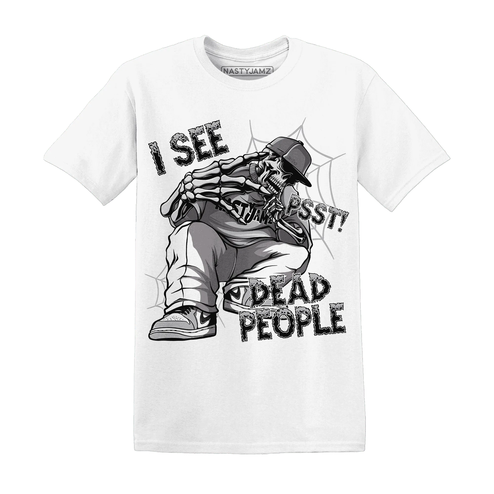 Wolf-Grey-1s-T-Shirt-Match-Skull-Whisper