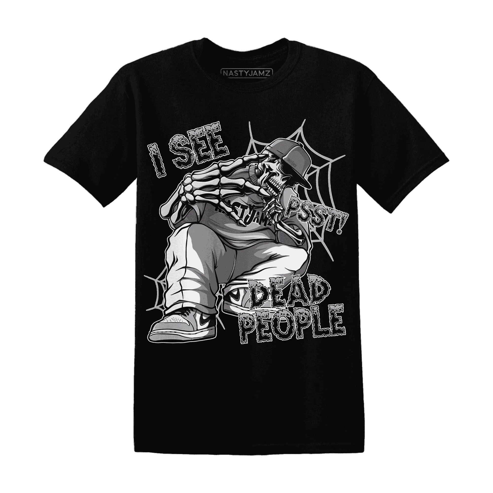 Wolf-Grey-1s-T-Shirt-Match-Skull-Whisper