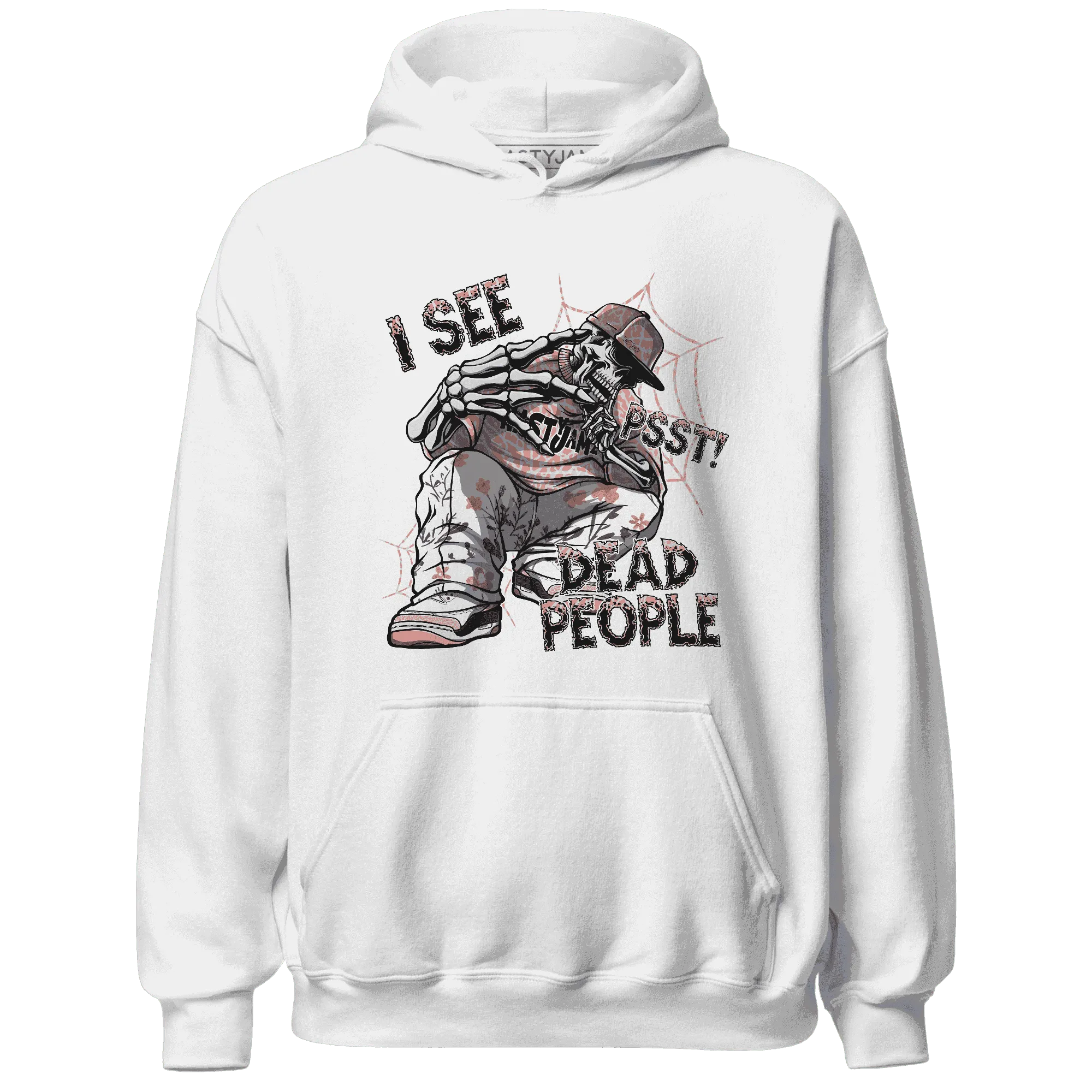 Red-Stardust-3s-Hoodie-Match-Skull-Whisper