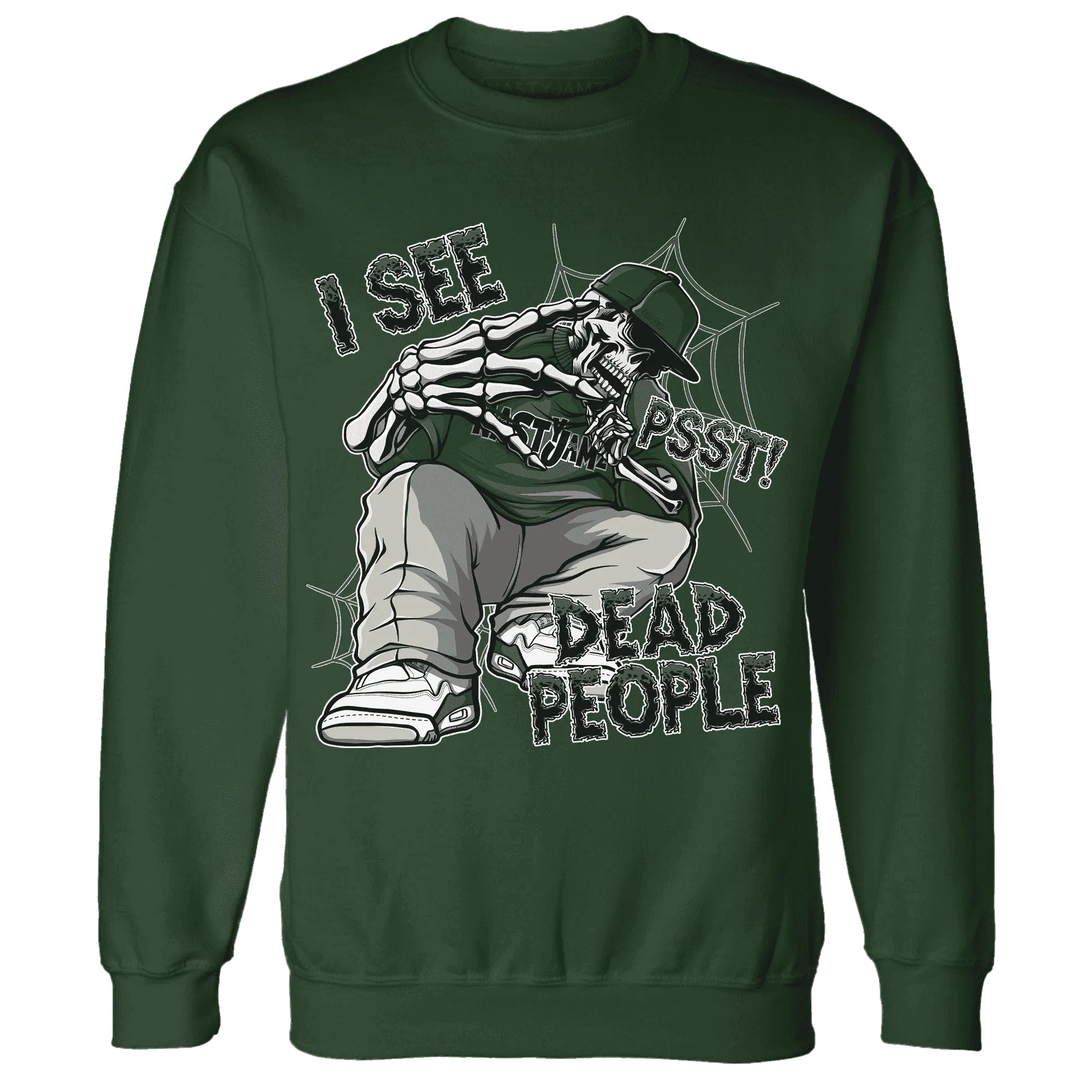 Oxidized-Green-4s-Sweatshirt-Match-Skull-Whisper