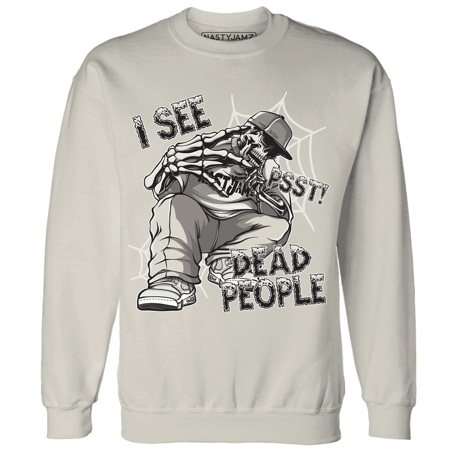SE-Sail-5s-Sweatshirt-Match-Skull-Whisper