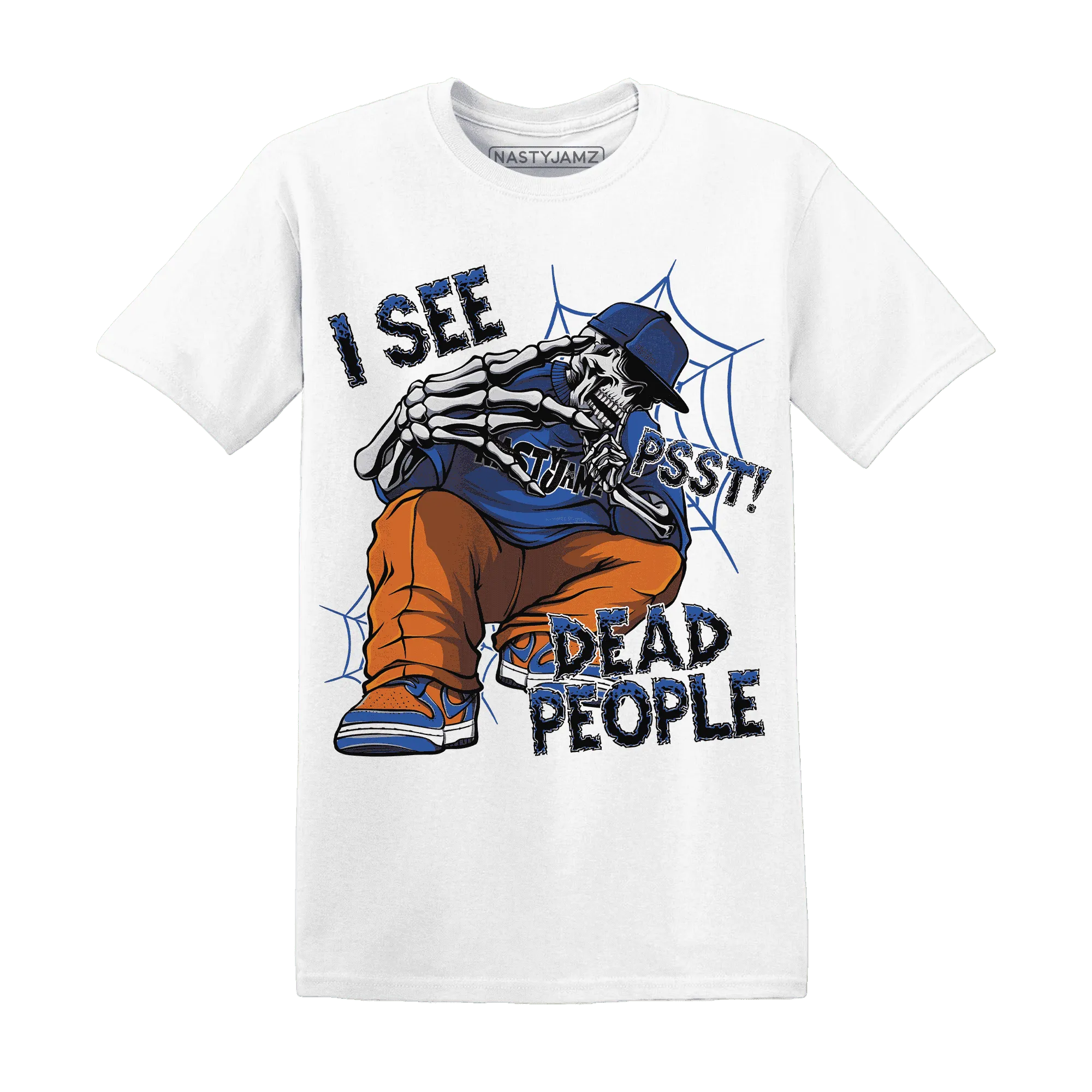 Dunk-Low-Knicks-T-Shirt-Match-Skull-Whisper