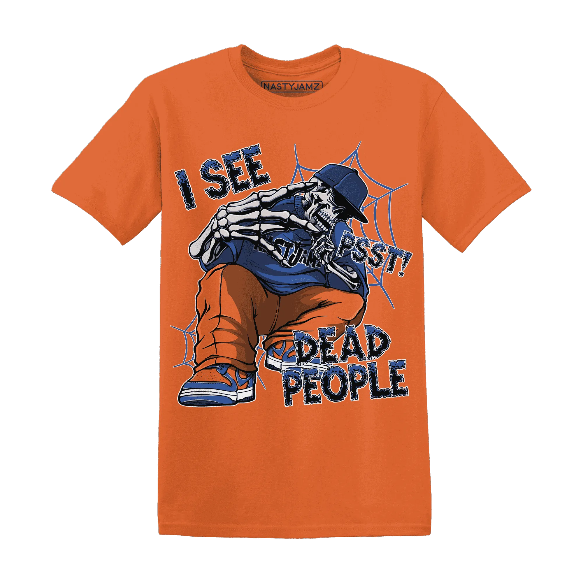 Dunk-Low-Knicks-T-Shirt-Match-Skull-Whisper
