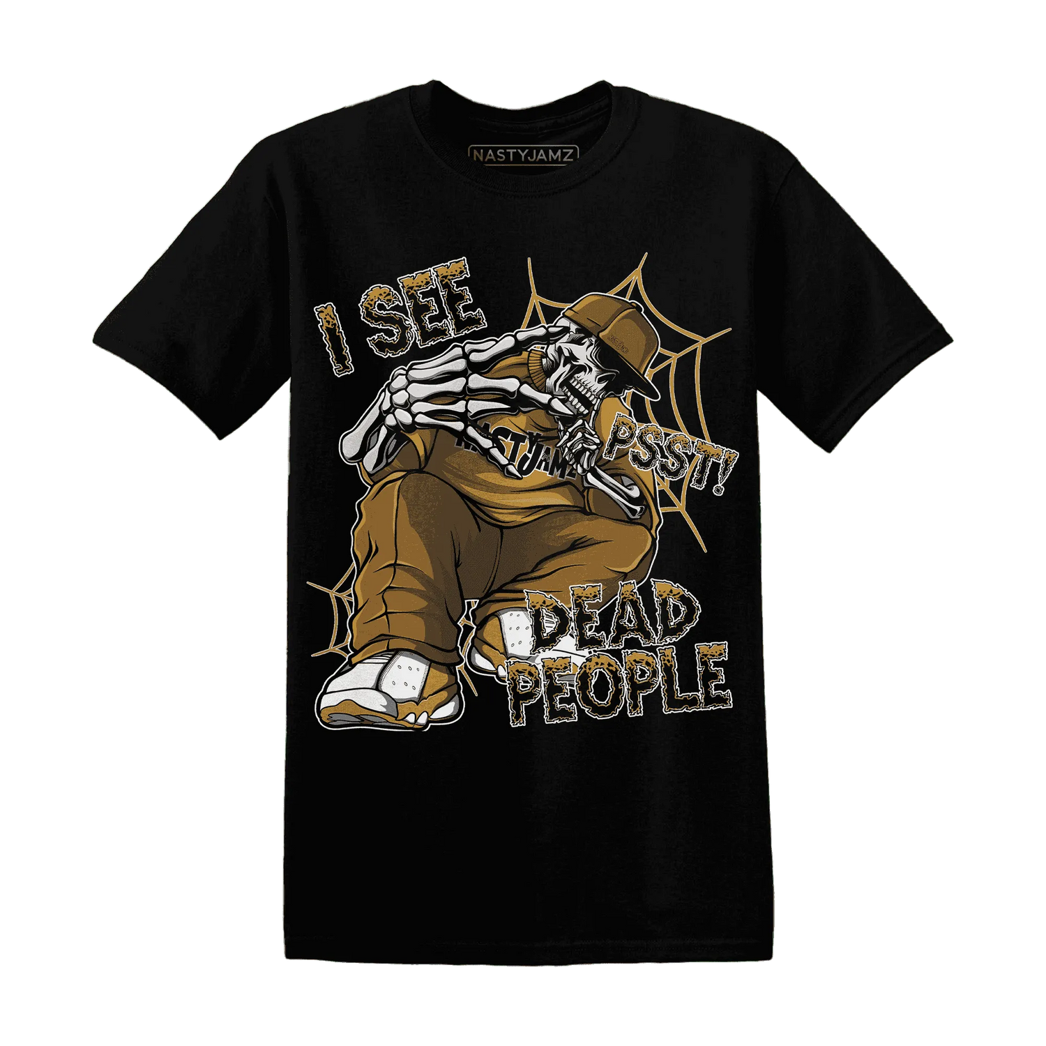 Wheat-13s-T-Shirt-Match-Skull-Whisper