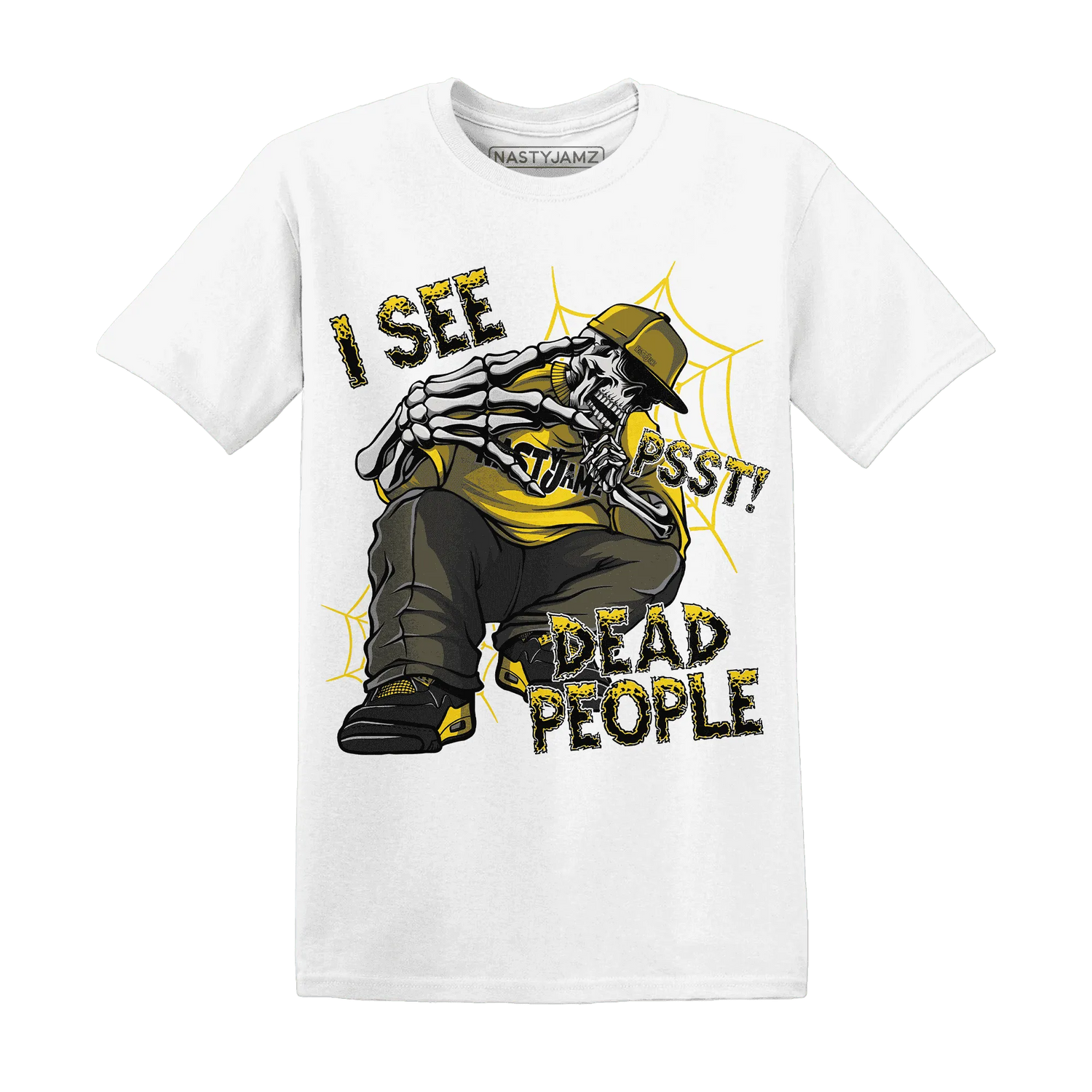 Thunder-4s-T-Shirt-Match-Skull-Whisper