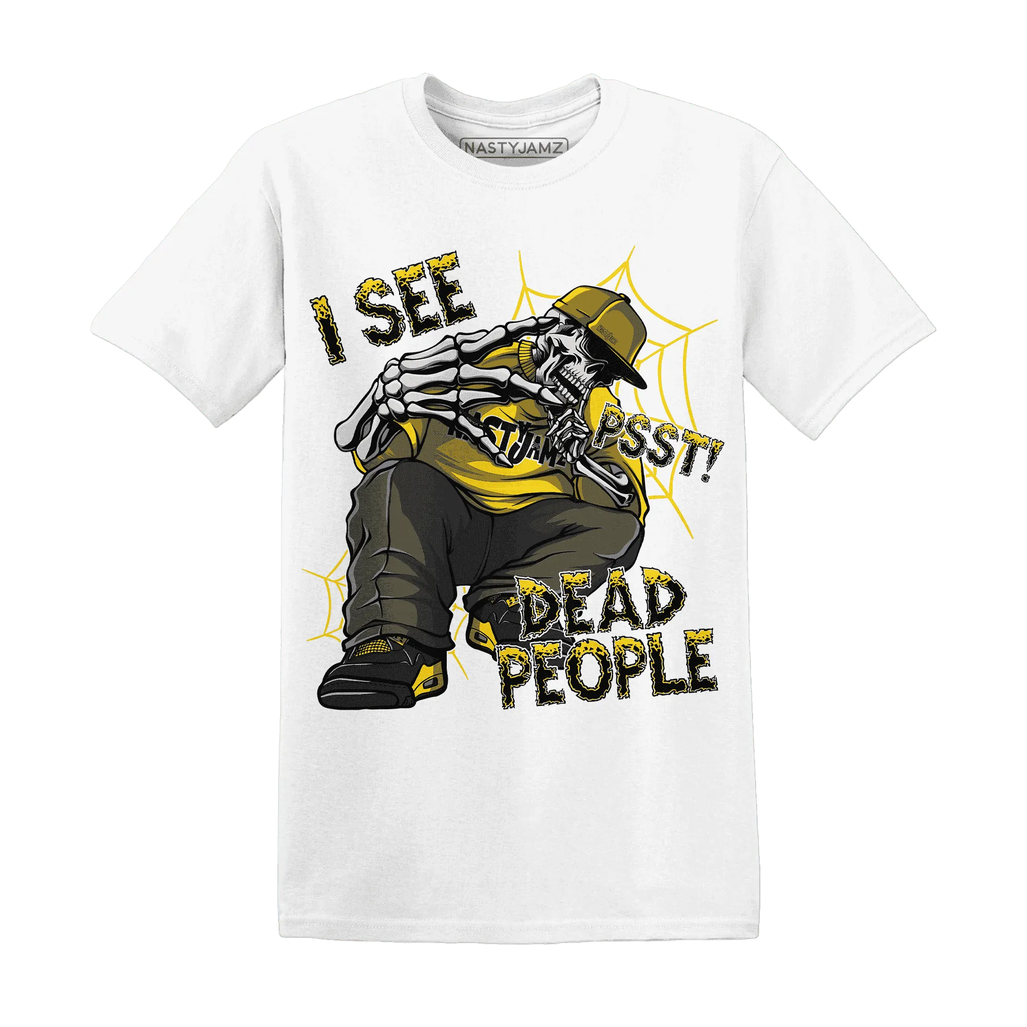 Thunder-4s-T-Shirt-Match-Skull-Whisper