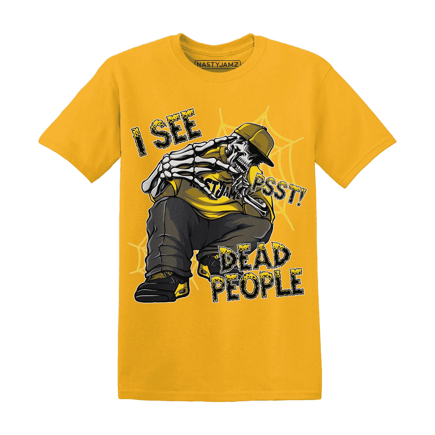 Thunder-4s-T-Shirt-Match-Skull-Whisper