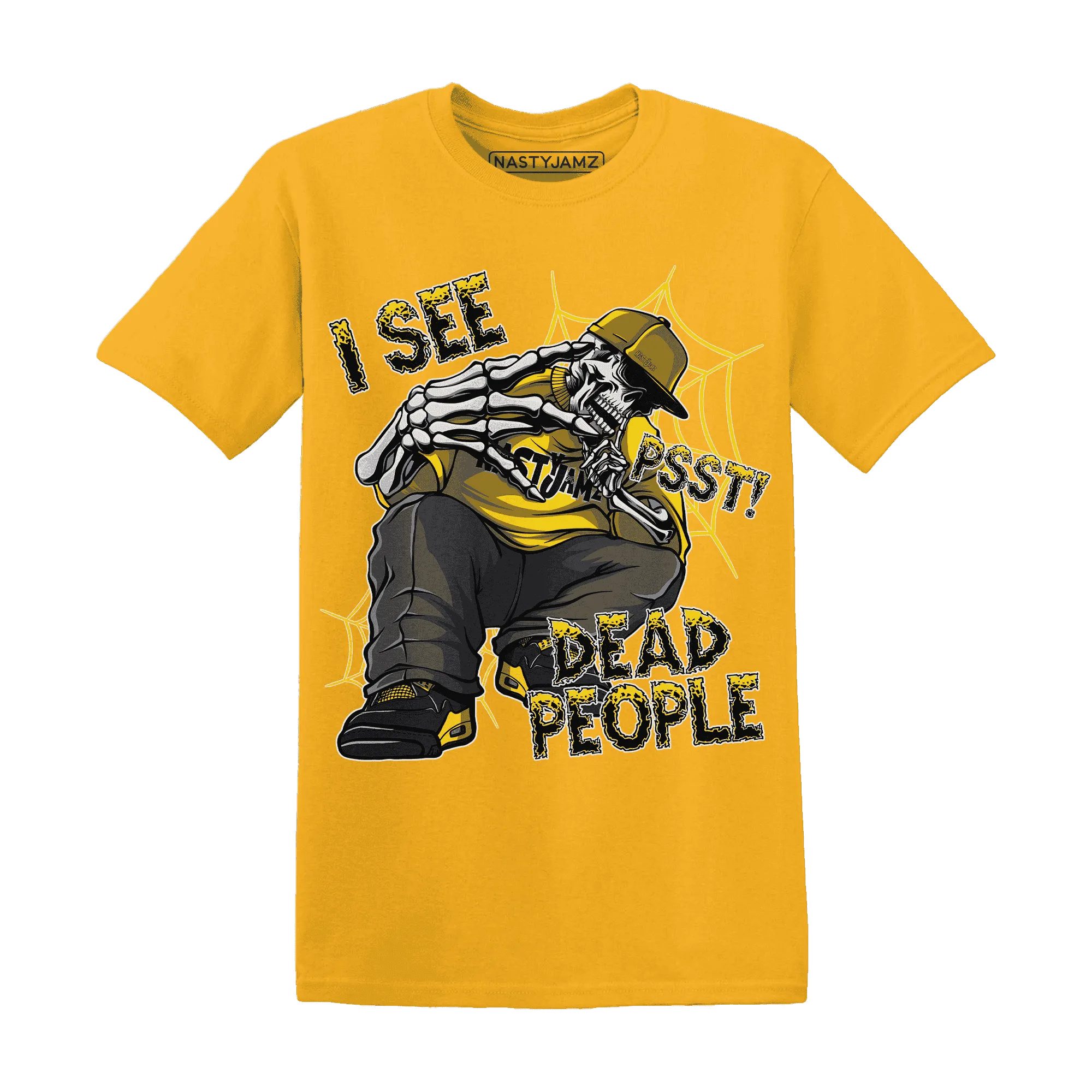 Thunder-4s-T-Shirt-Match-Skull-Whisper