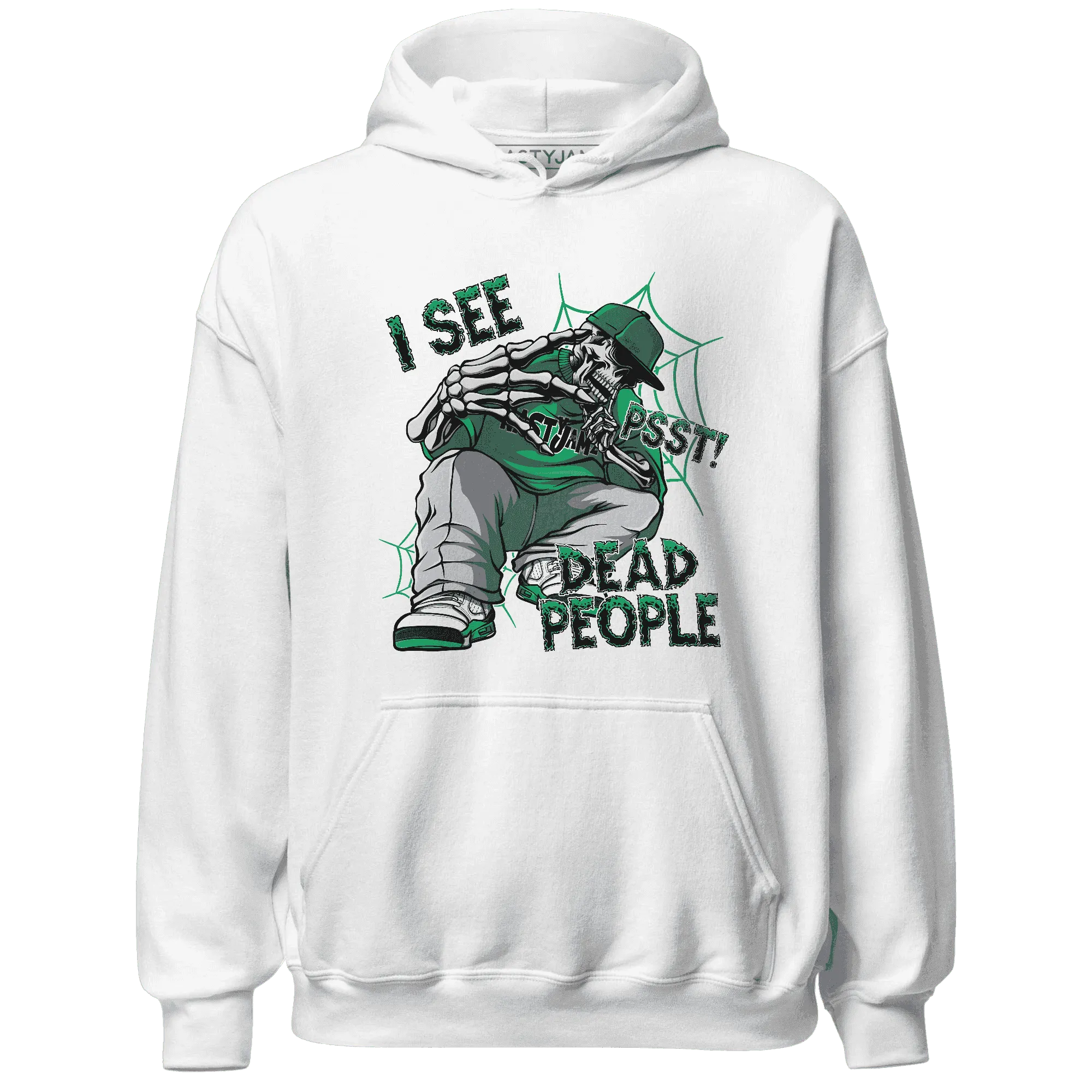 Lucky-Green-5s-Hoodie-Match-Skull-Whisper