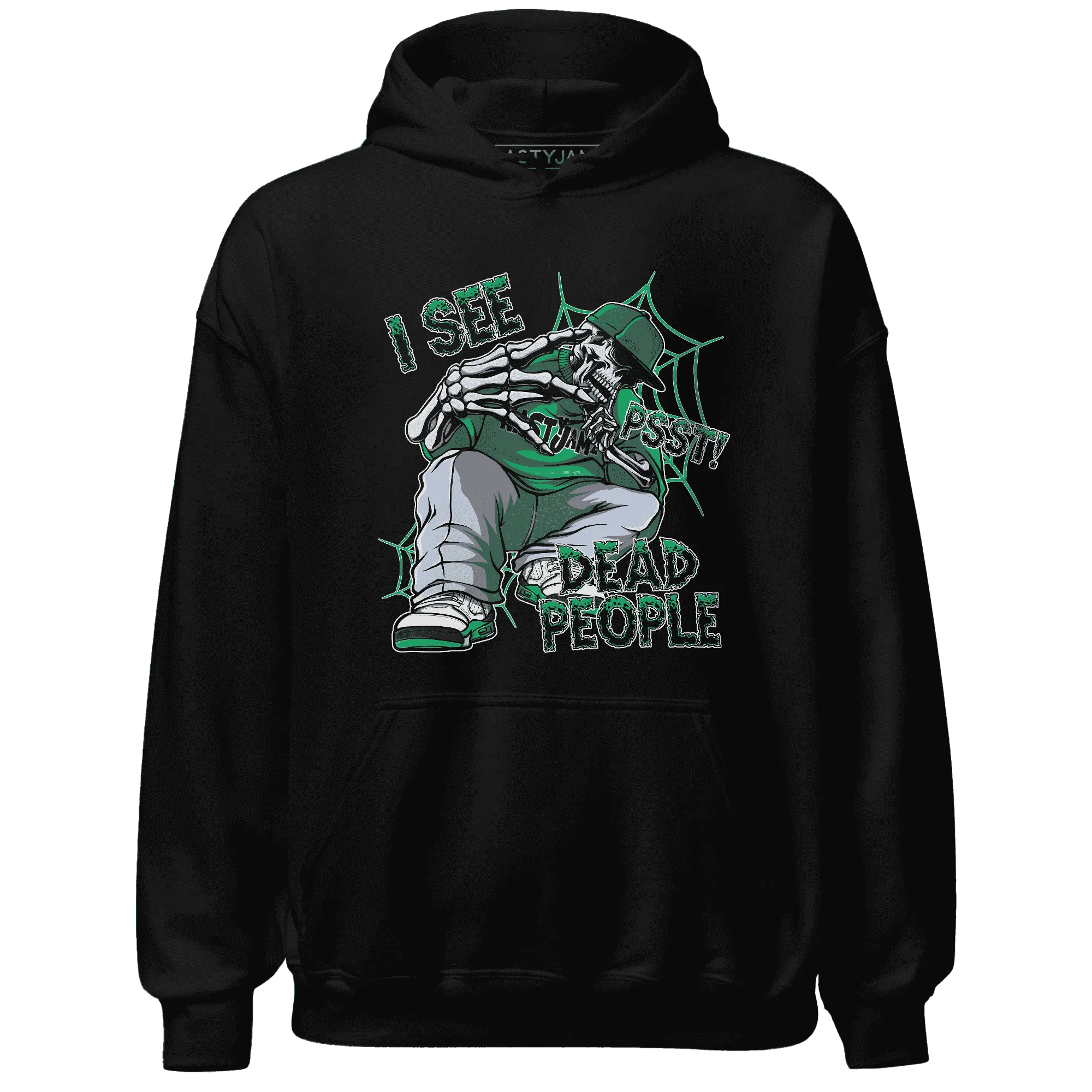 Lucky-Green-5s-Hoodie-Match-Skull-Whisper
