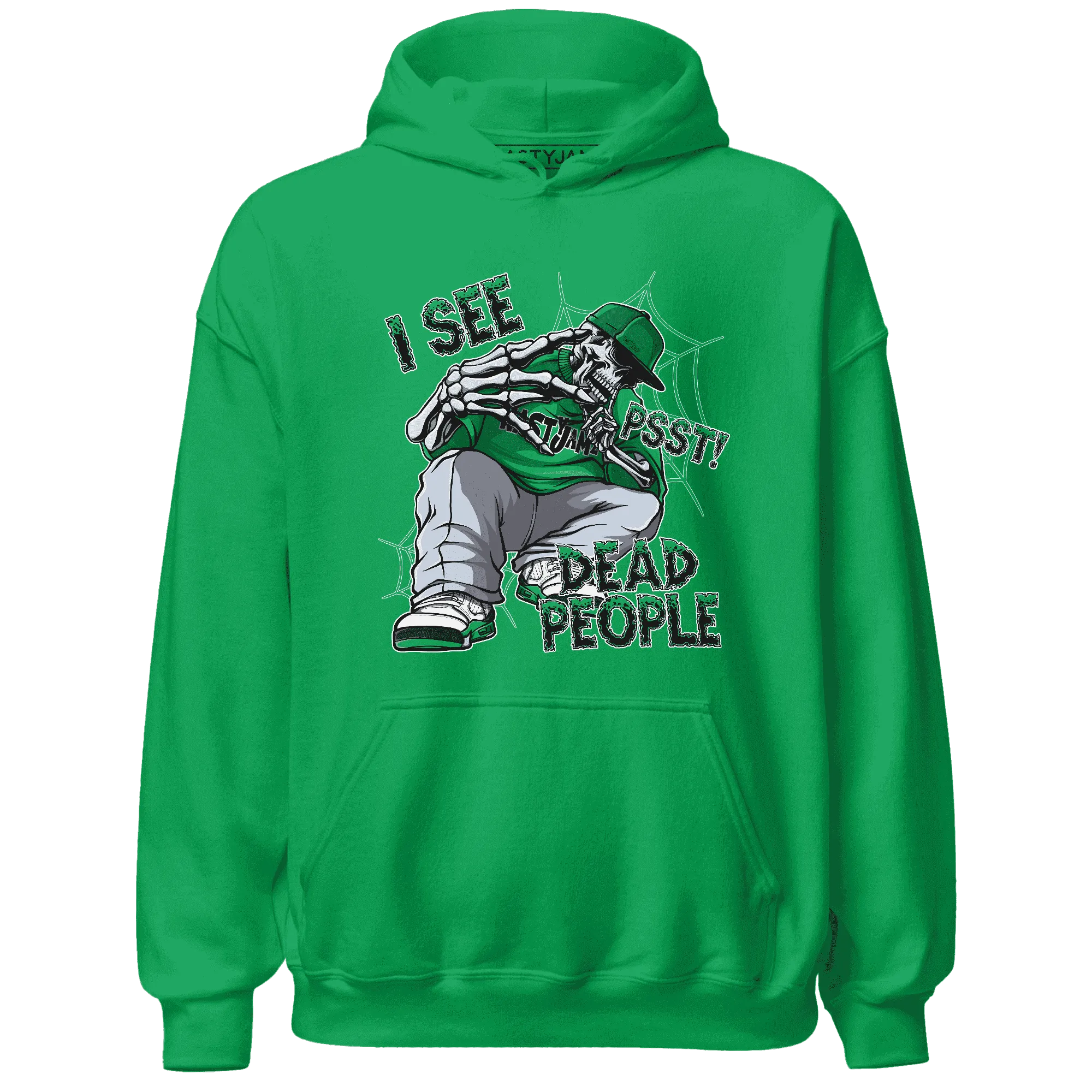 Lucky-Green-5s-Hoodie-Match-Skull-Whisper