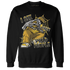 Yellow-Ochre-6s-Sweatshirt-Match-Skull-Whisper