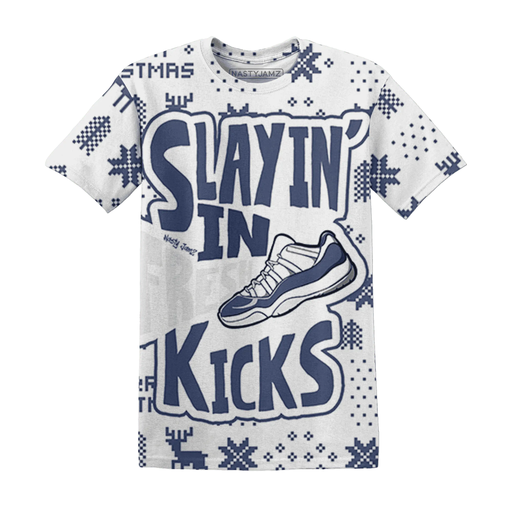 Low-Diffused-Blue-11s-NastyJamz-T-Shirt-Match-Slayin-Kicks-3D
