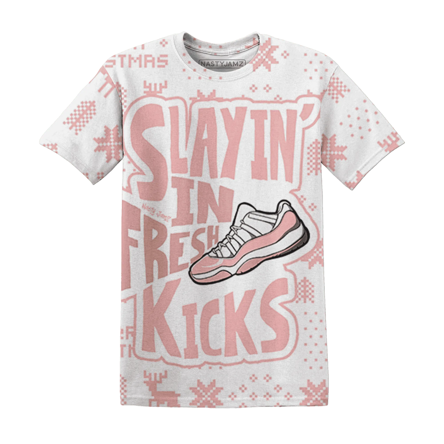 Low-Legend-Pink-11s-NastyJamz-T-Shirt-Match-Slayin-Kicks-3D