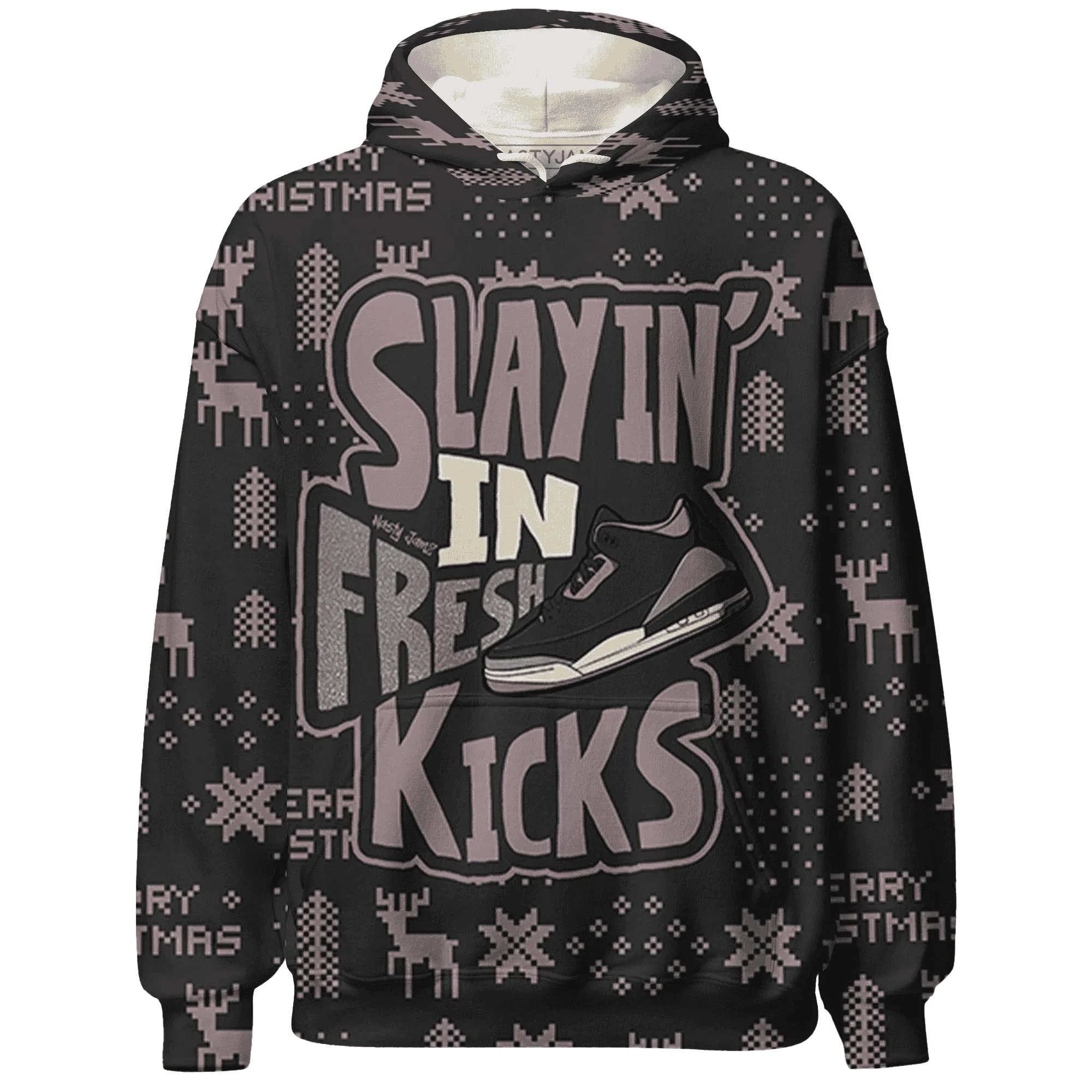 Black-Violet-Ore-3s-NastyJamz-Hoodie-Match-Slayin-Kicks-3D