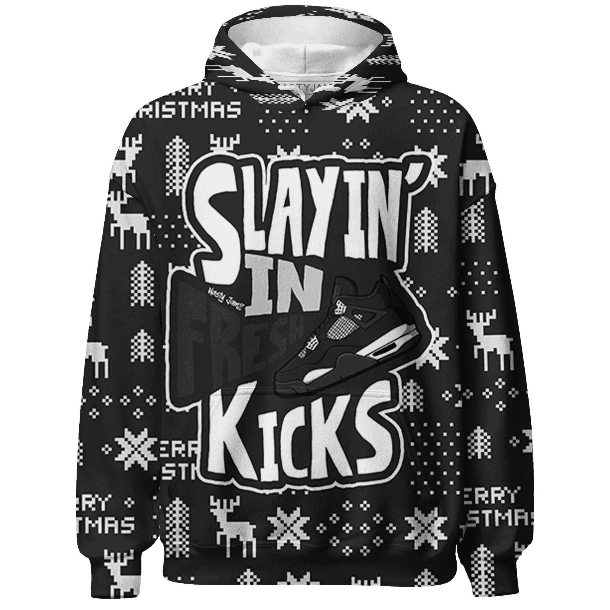 White-Thunder-4s-NastyJamz-Hoodie-Match-Slayin-Kicks-3D