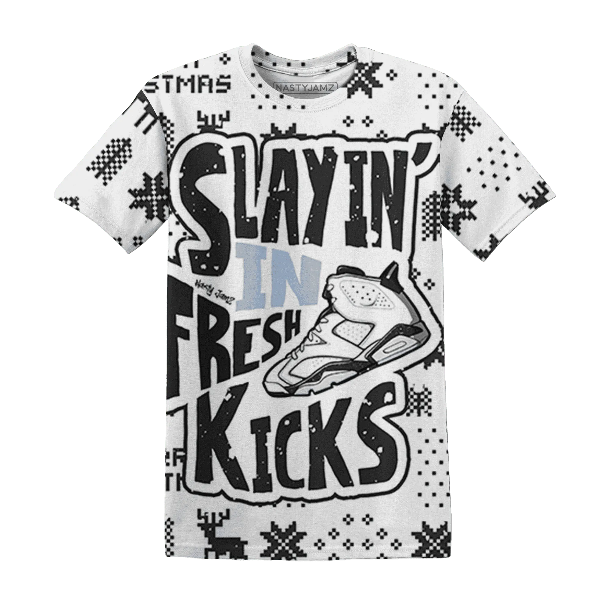 Reverse-Oreo-6s-NastyJamz-T-Shirt-Match-Slayin-Kicks-3D
