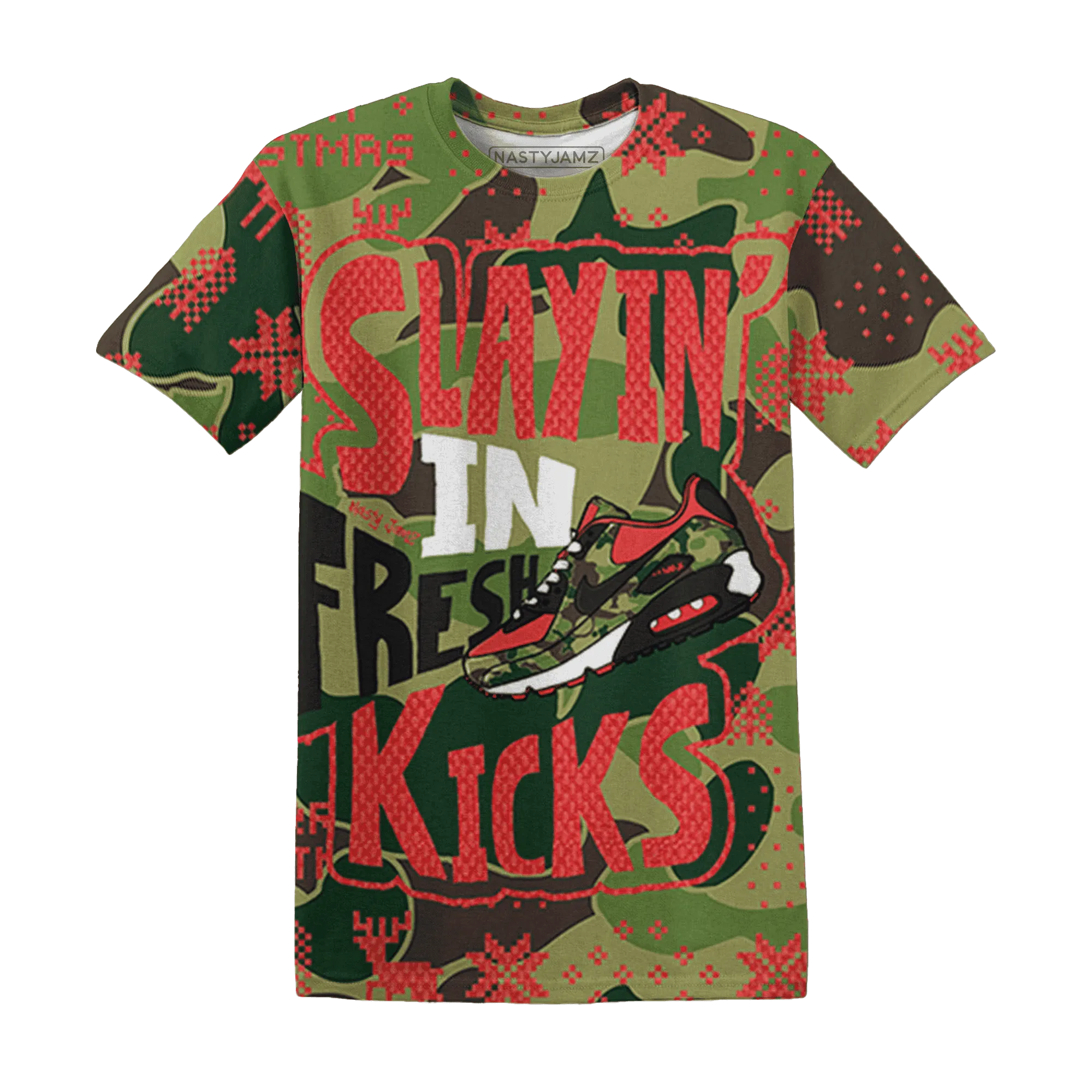 AM-90-Duck-Camo-NastyJamz-T-Shirt-Match-Slayin-Kicks-3D