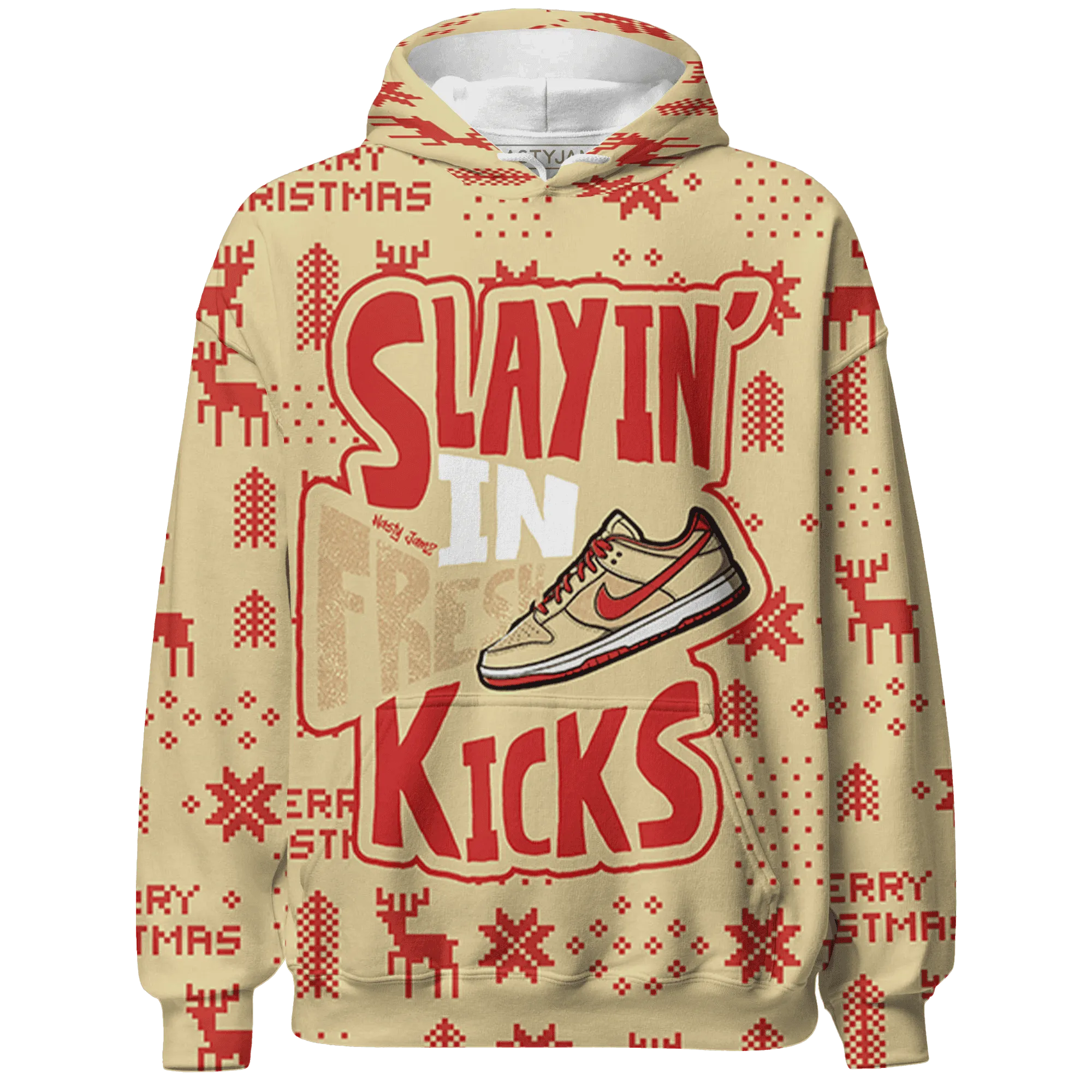 Dunk-Strawberry-Waffle-NastyJamz-Hoodie-Match-Slayin-Kicks-3D