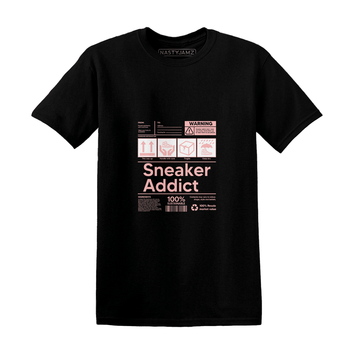 Low Legend Pink 11s T Shirt Match Sneaker Addict - NastyJamz