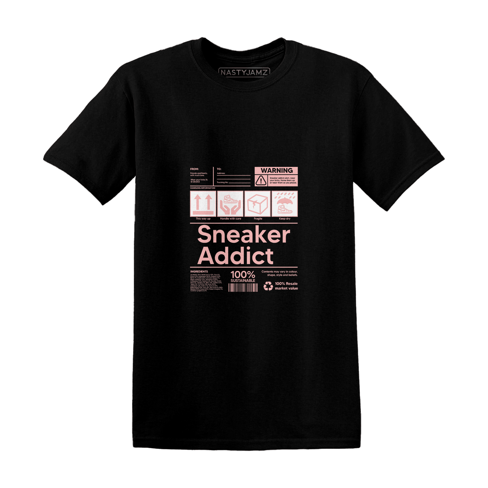 Low Legend Pink 11s T Shirt Match Sneaker Addict - NastyJamz