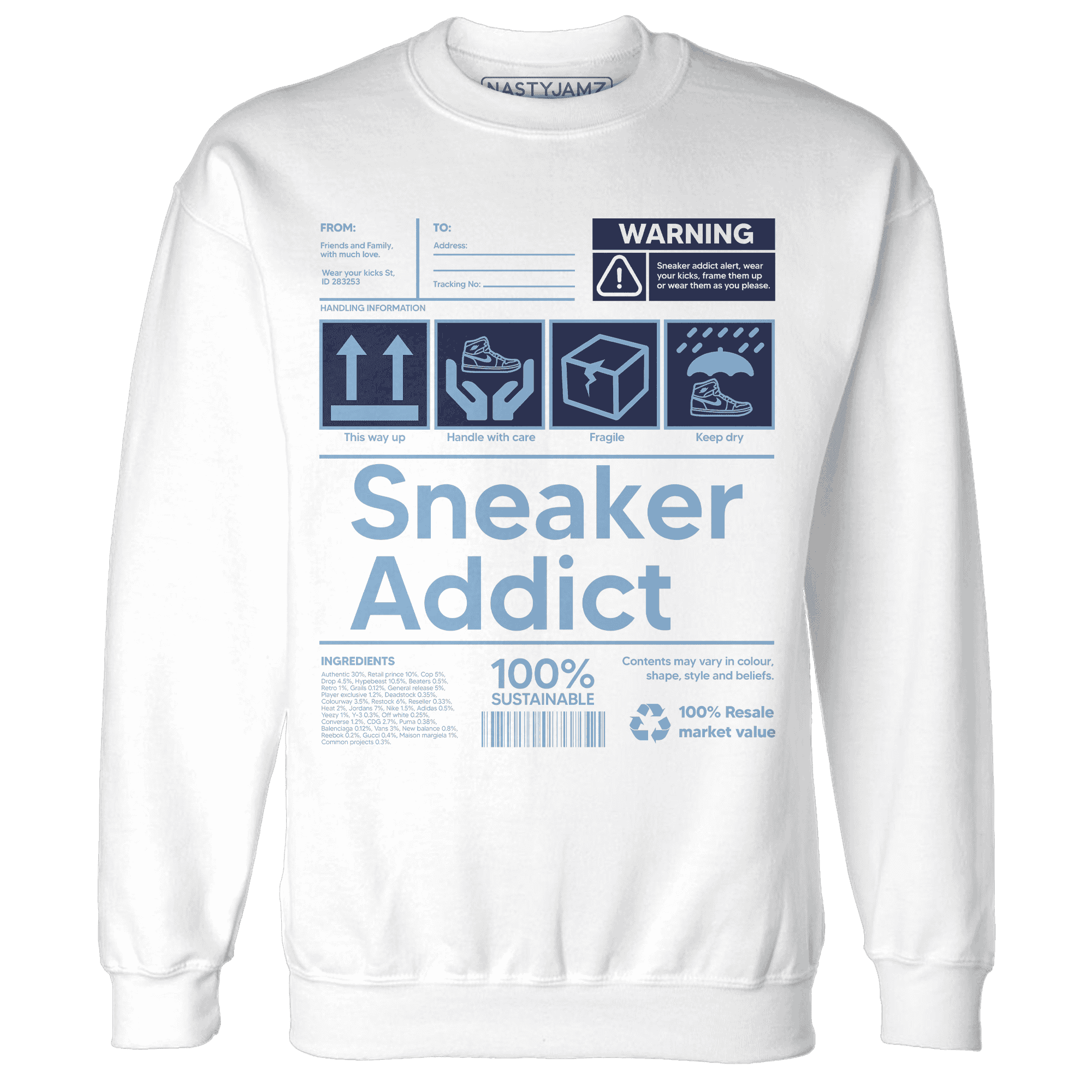 First In Flight 1s Sweatshirt Match Sneaker Addict - NastyJamz