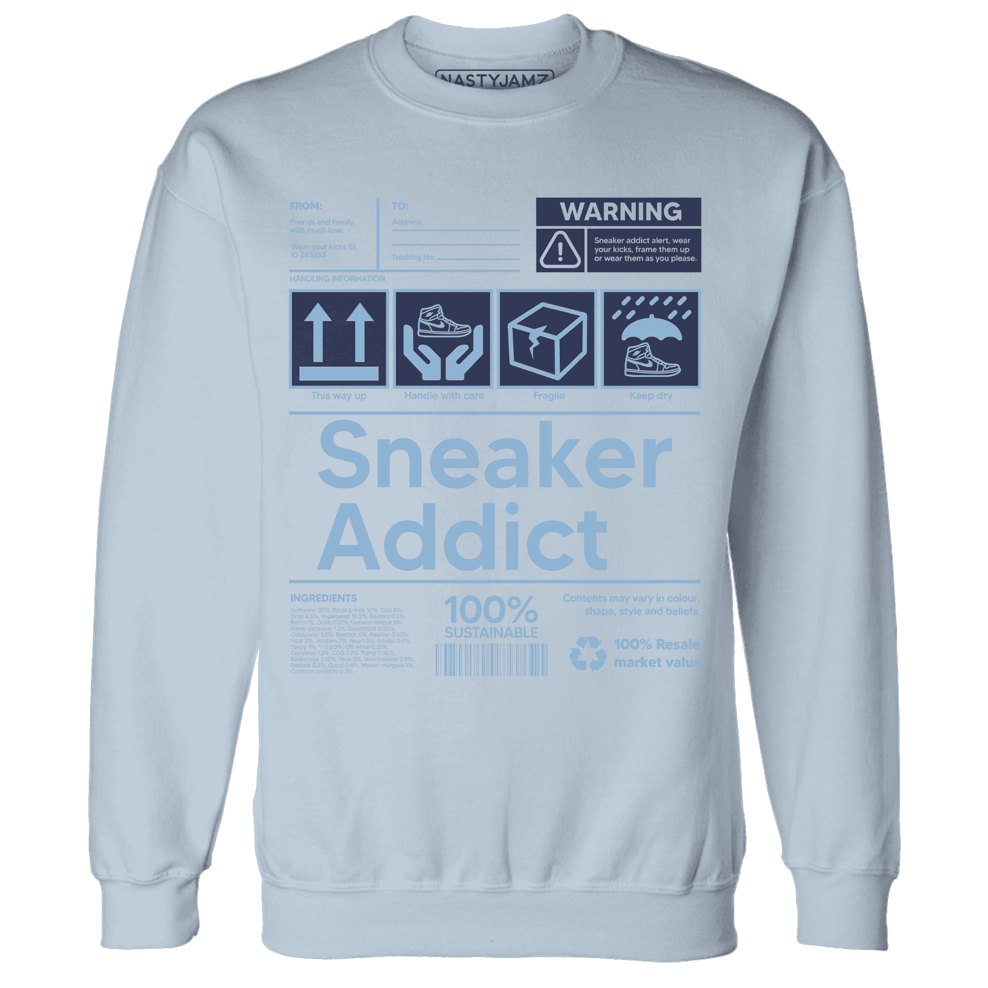 First In Flight 1s Sweatshirt Match Sneaker Addict - NastyJamz