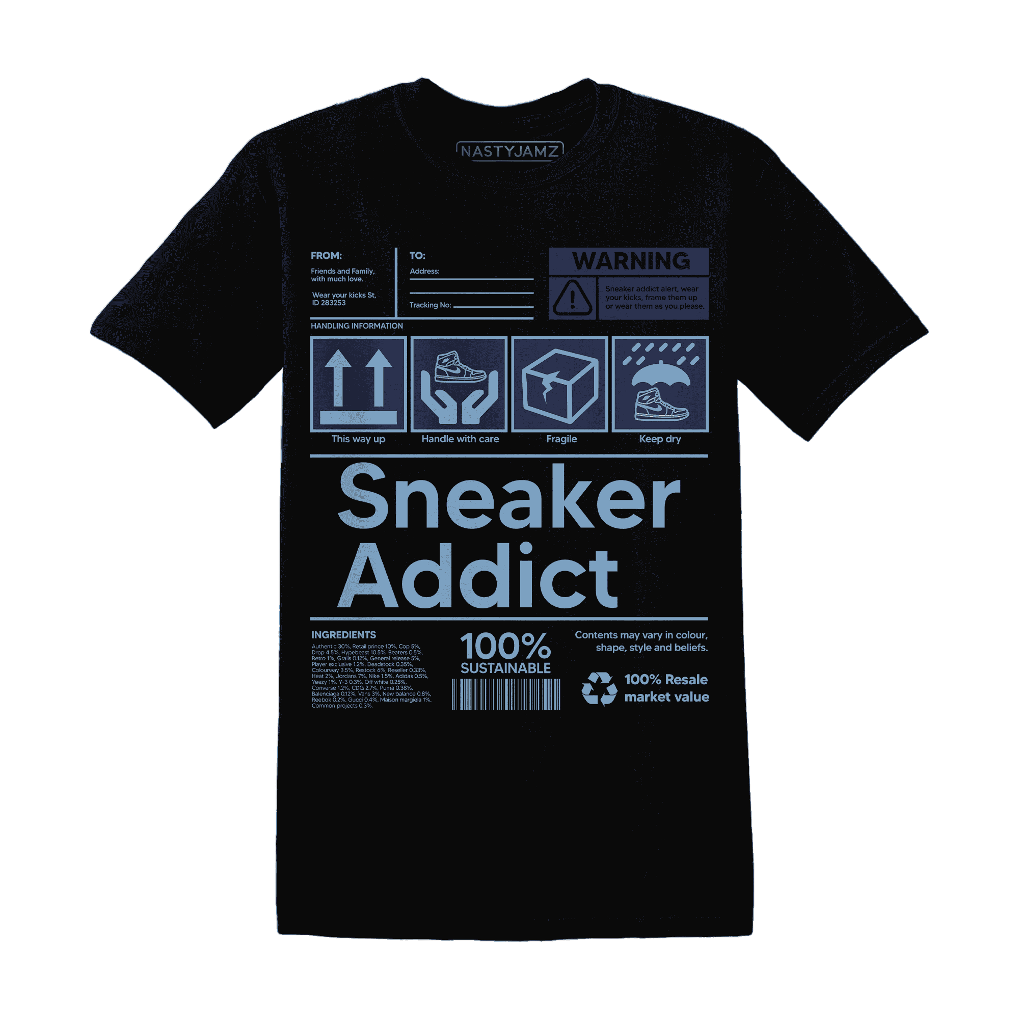 First In Flight 1s T Shirt Match Sneaker Addict - NastyJamz