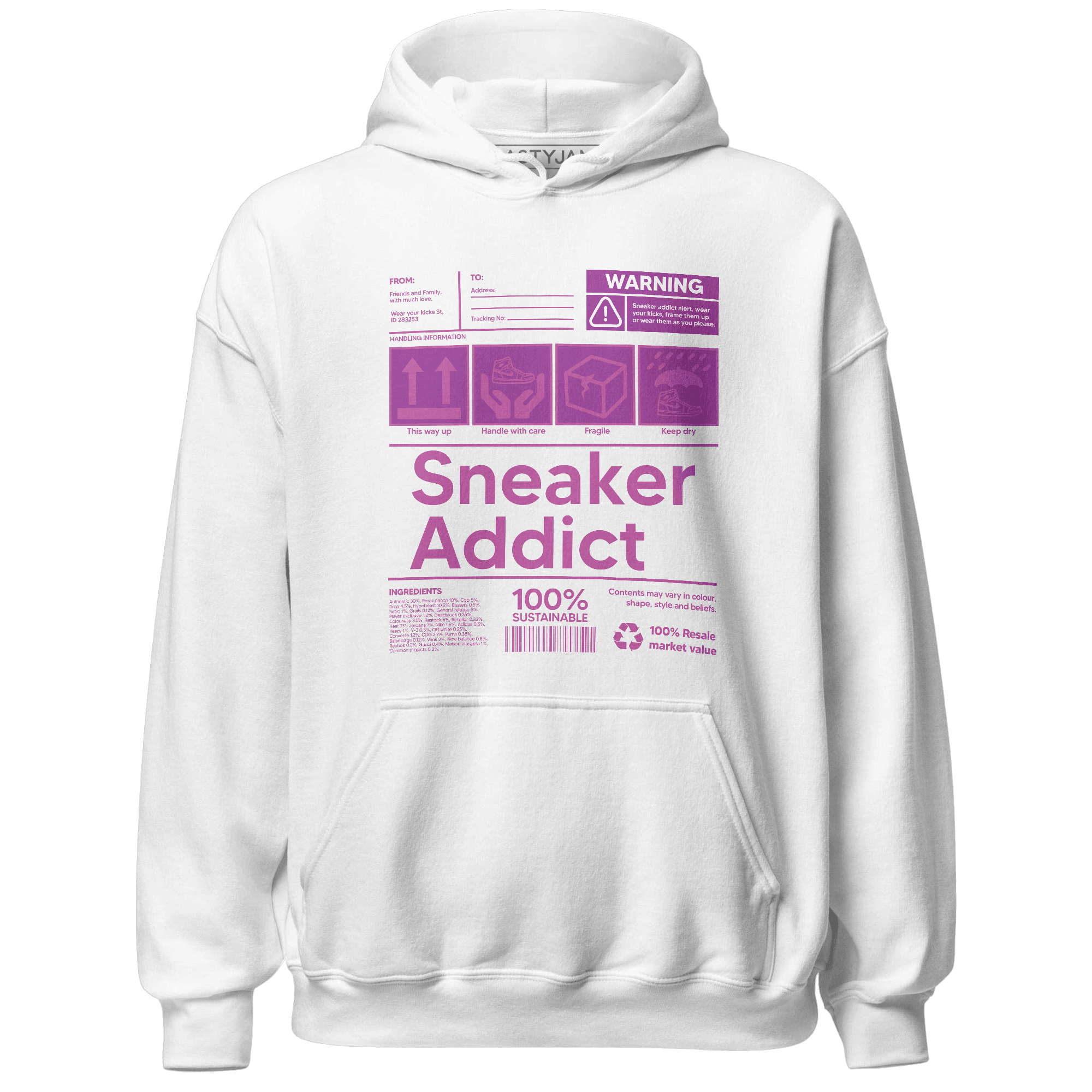 GS Hyper Violet 4s Hoodie Match Sneaker Addict - NastyJamz