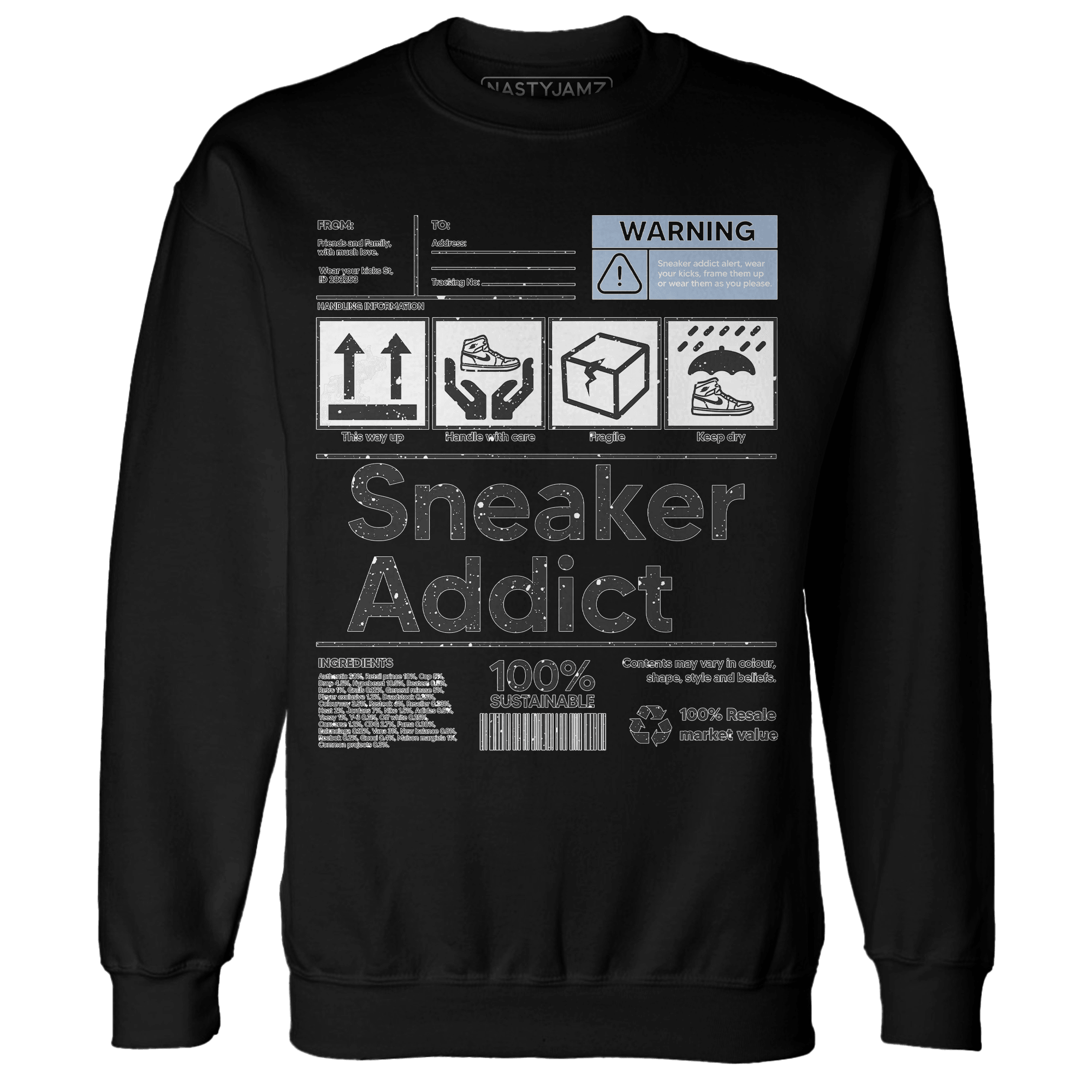 Reverse Oreo 6s Sweatshirt Match Sneaker Addict - NastyJamz