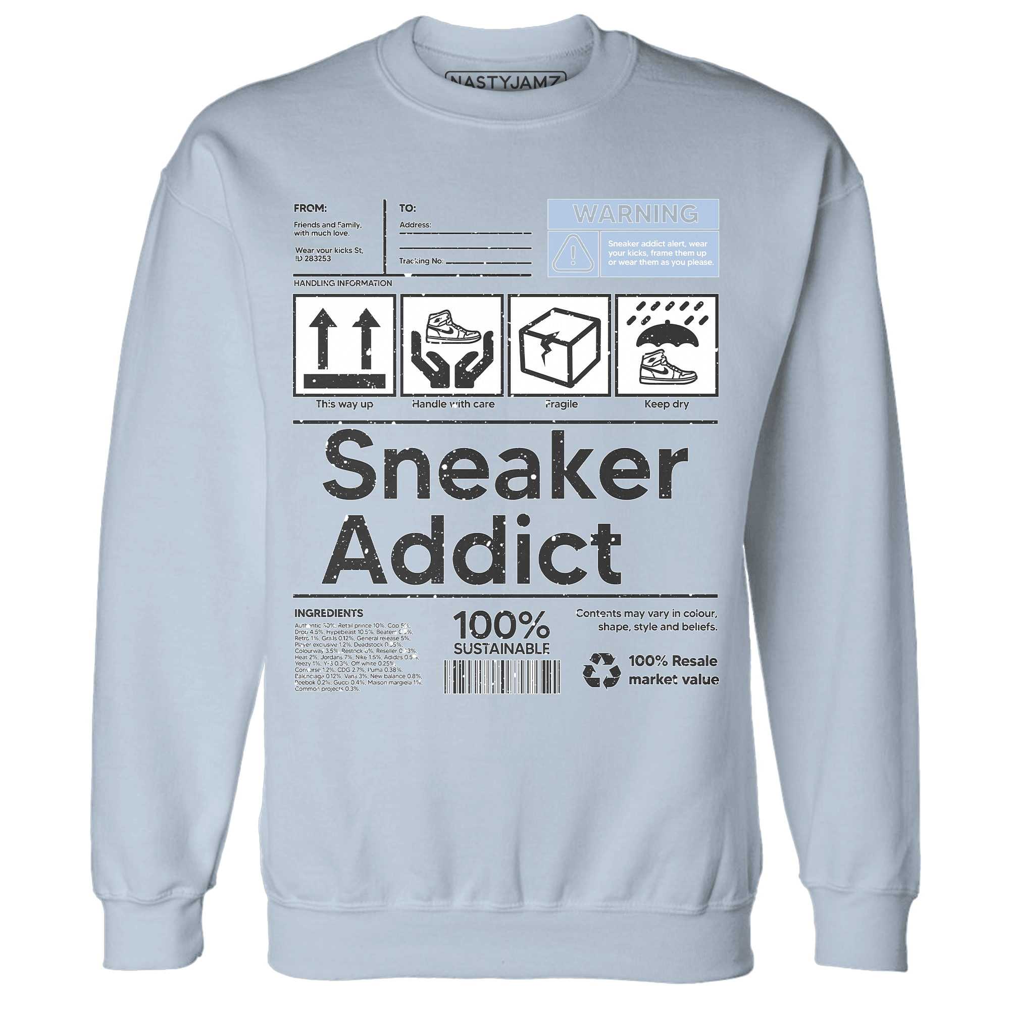 Reverse Oreo 6s Sweatshirt Match Sneaker Addict - NastyJamz