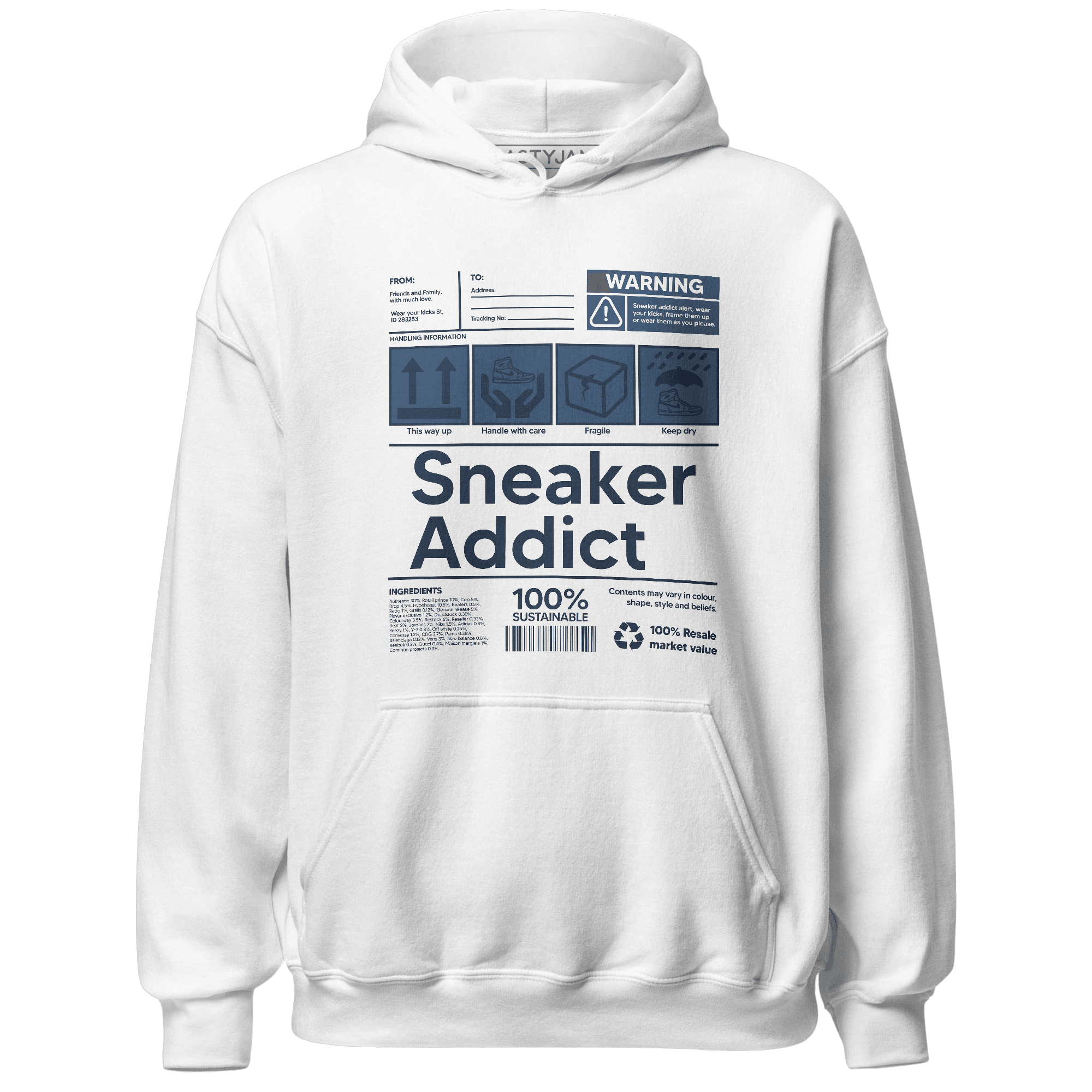 AM 1 86 Jackie RBS Hoodie Match Sneaker Addict - NastyJamz