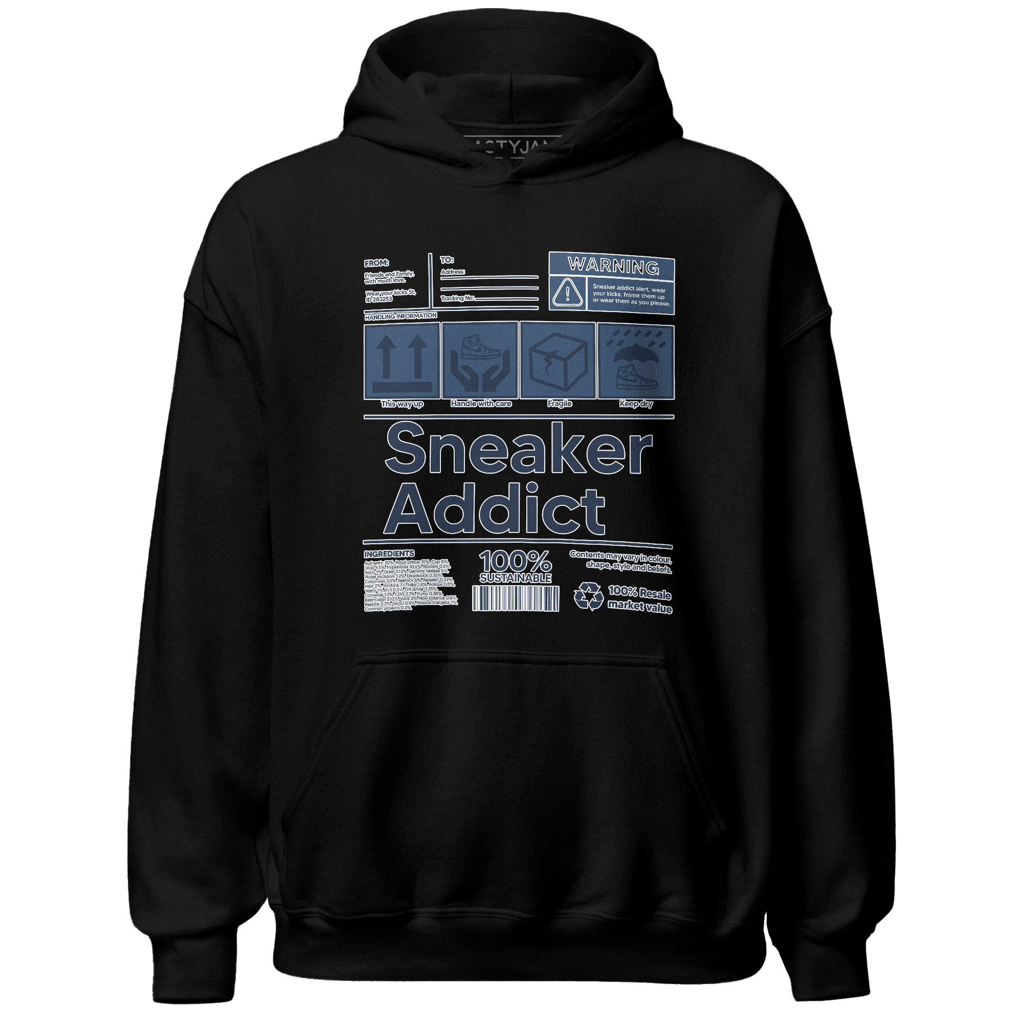 AM 1 86 Jackie RBS Hoodie Match Sneaker Addict - NastyJamz