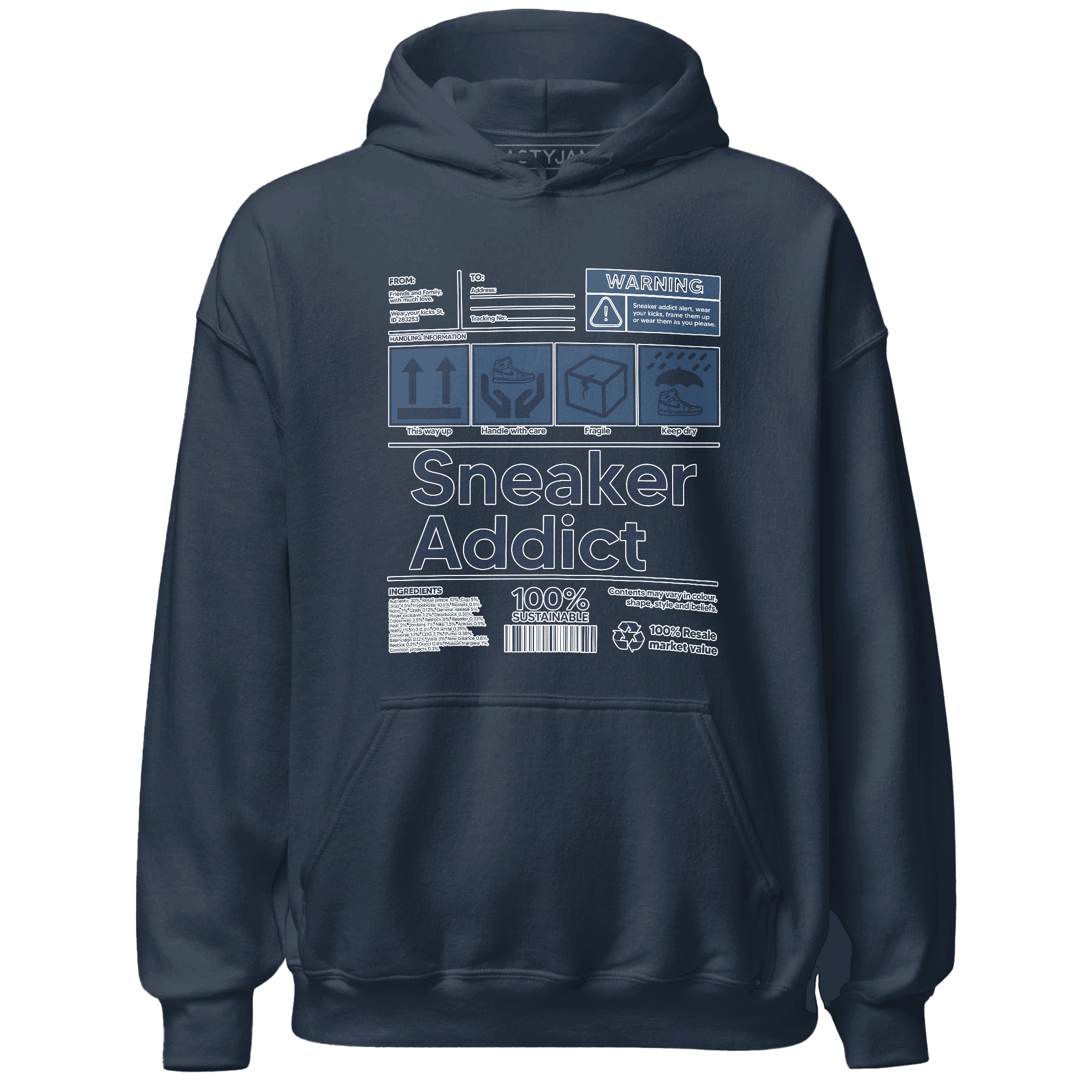 AM 1 86 Jackie RBS Hoodie Match Sneaker Addict - NastyJamz