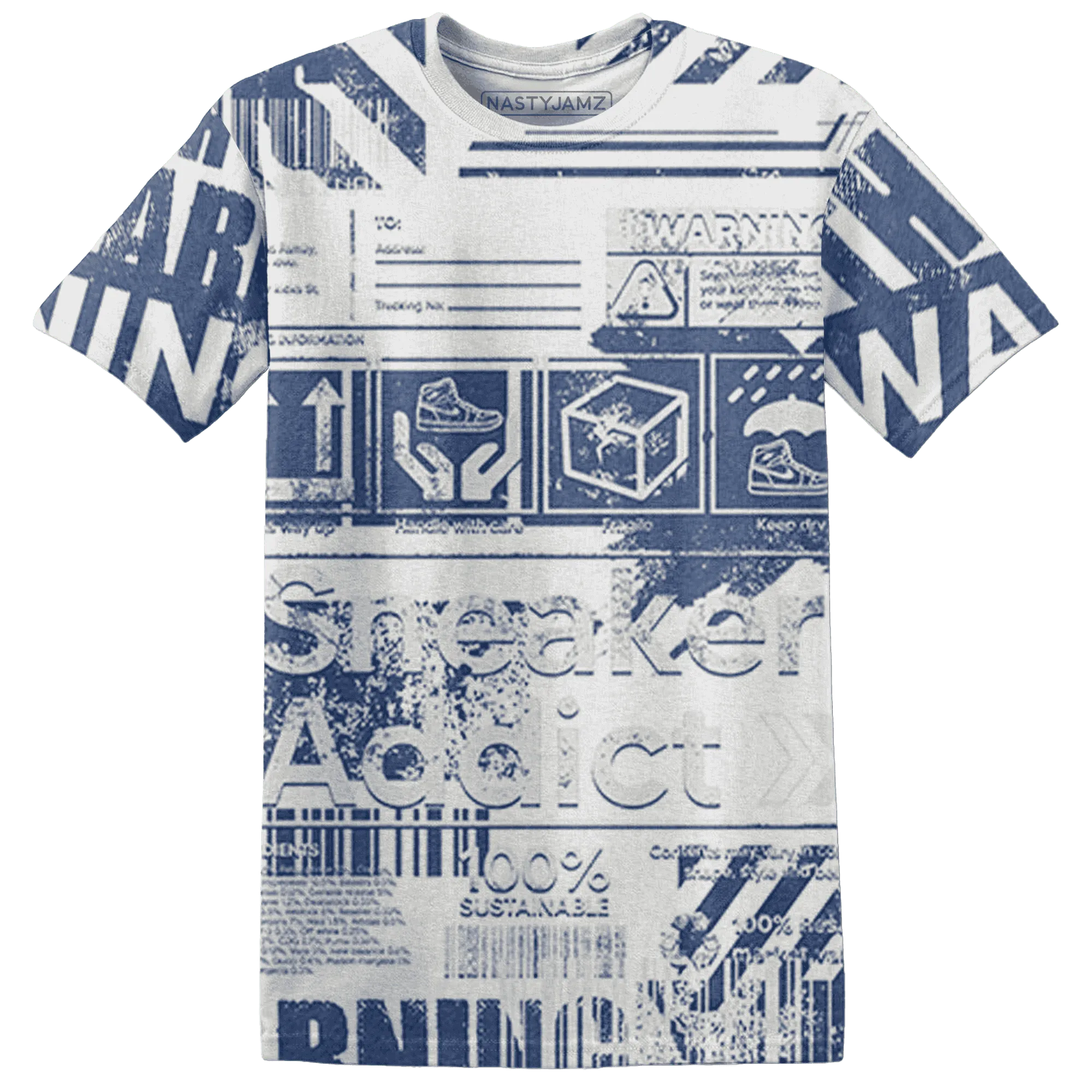 Low-Diffused-Blue-11s-T-Shirt-Match-Sneaker-Addict-3D-Warning