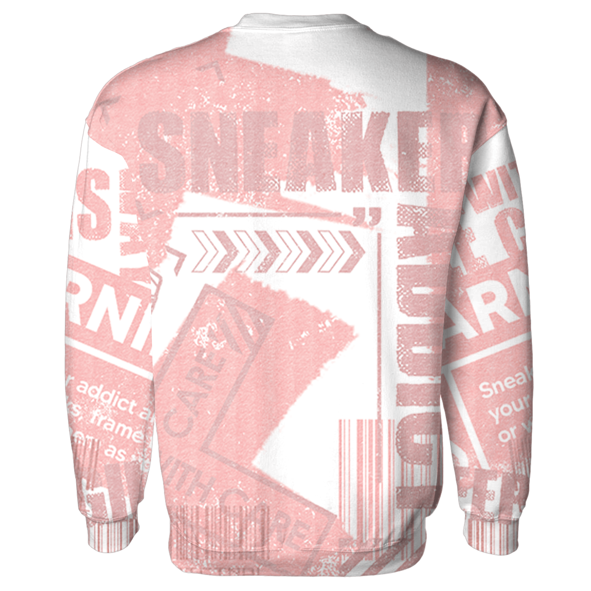 Low Legend Pink 11s Sweatshirt Match Sneaker Addict 3D All-Over Print Warning - NastyJamz