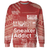 Dune Red 13s Sweatshirt Match Sneaker Addict 3D All-Over Print Warning - NastyJamz