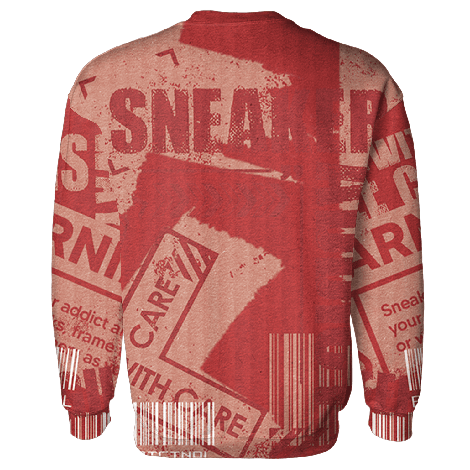 Dune Red 13s Sweatshirt Match Sneaker Addict 3D All-Over Print Warning - NastyJamz