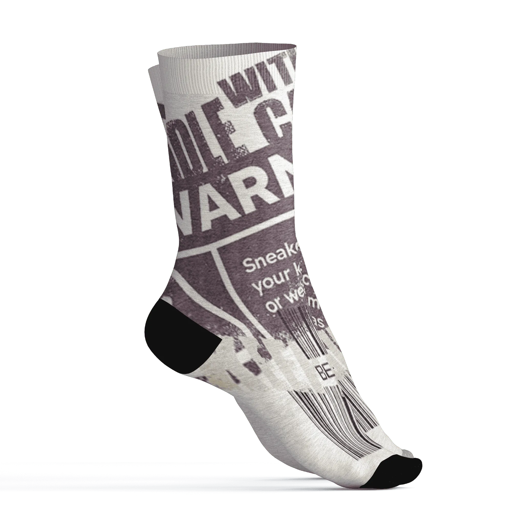 Burgundy-Crush-3s-Socks-Match-Sneaker-Addict-3D-Warning