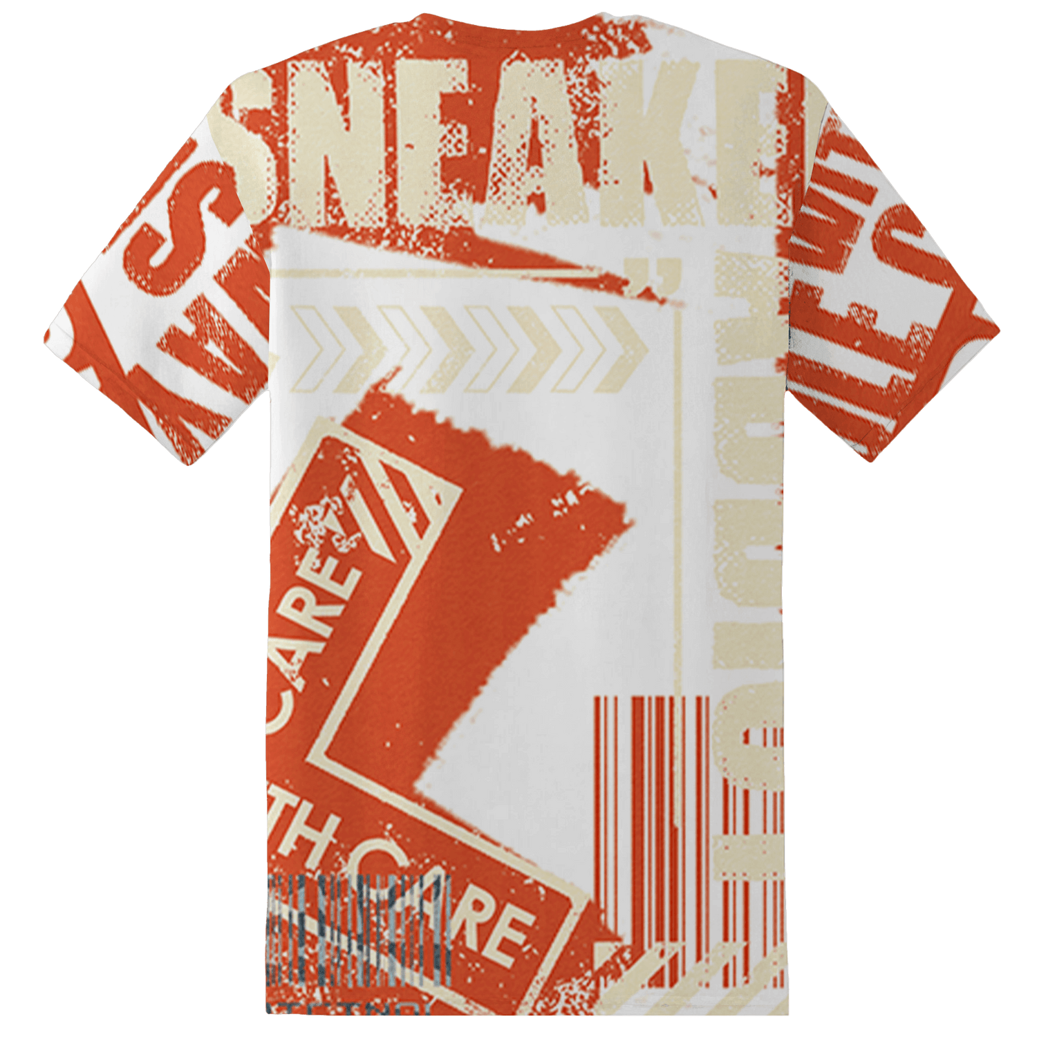 Georgia Peach 3s T Shirt Match Sneaker Addict 3D All-Over Print Warning - NastyJamz