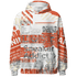 Georgia Peach 3s Sweatshirt Match Sneaker Addict 3D All-Over Print - NastyJamz