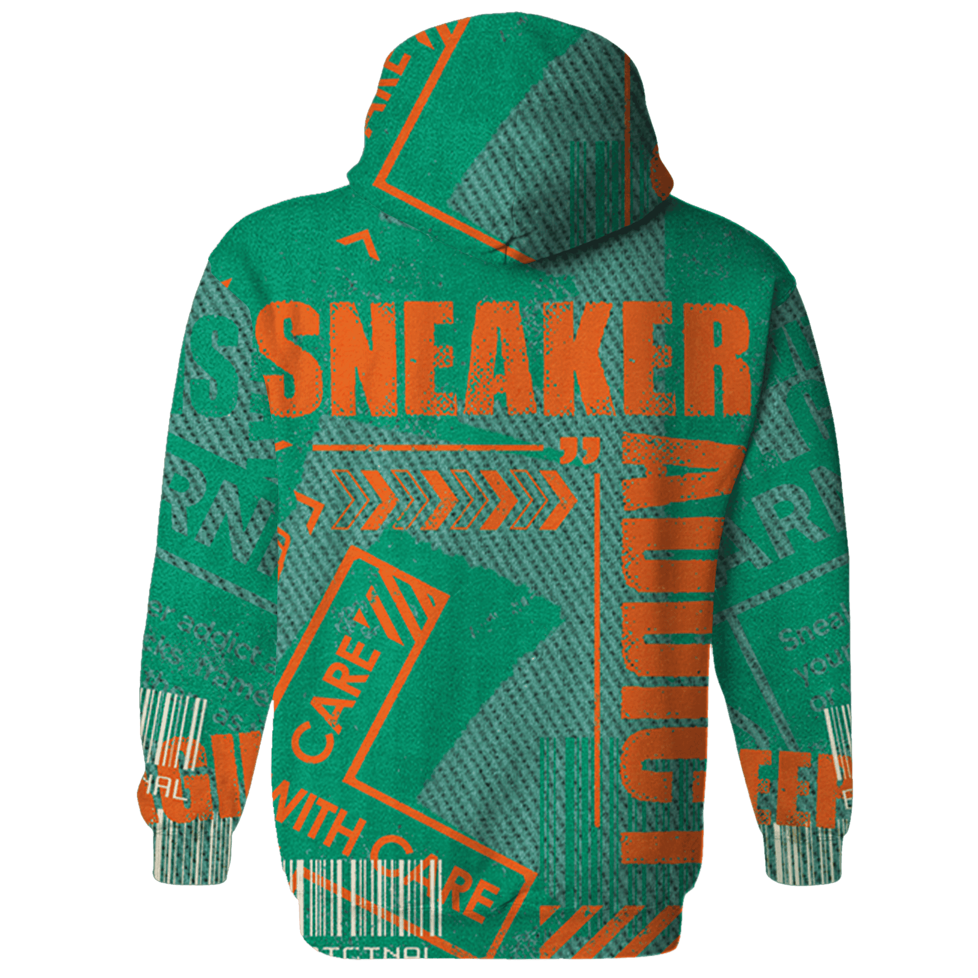 Nina CN Abney 3s Hoodie Match Sneaker Addict 3D All-Over Print Warning - NastyJamz