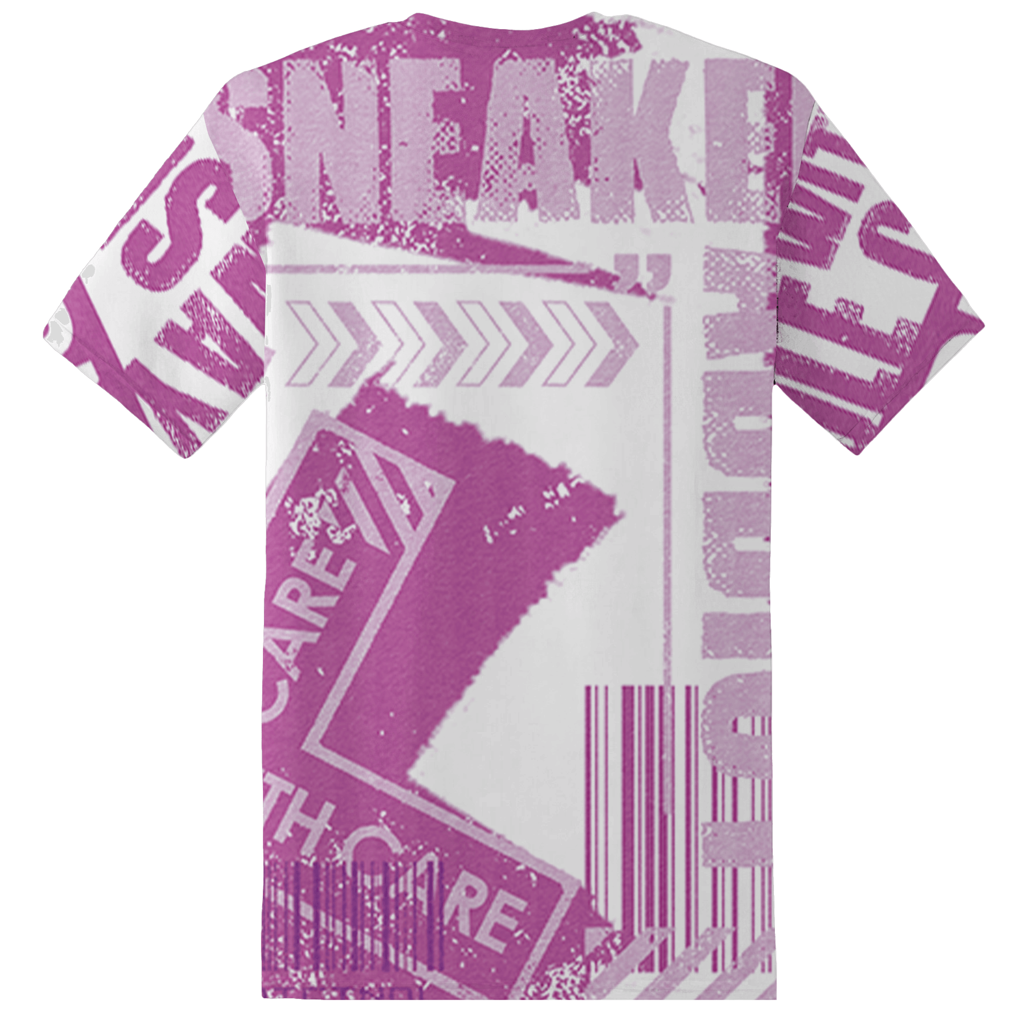 GS Hyper Violet 4s T Shirt Match Sneaker Addict 3D All-Over Print Warning - NastyJamz