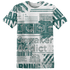 Oxidized Green 4s T Shirt Match Sneaker Addict 3D All-Over Print Warning - NastyJamz