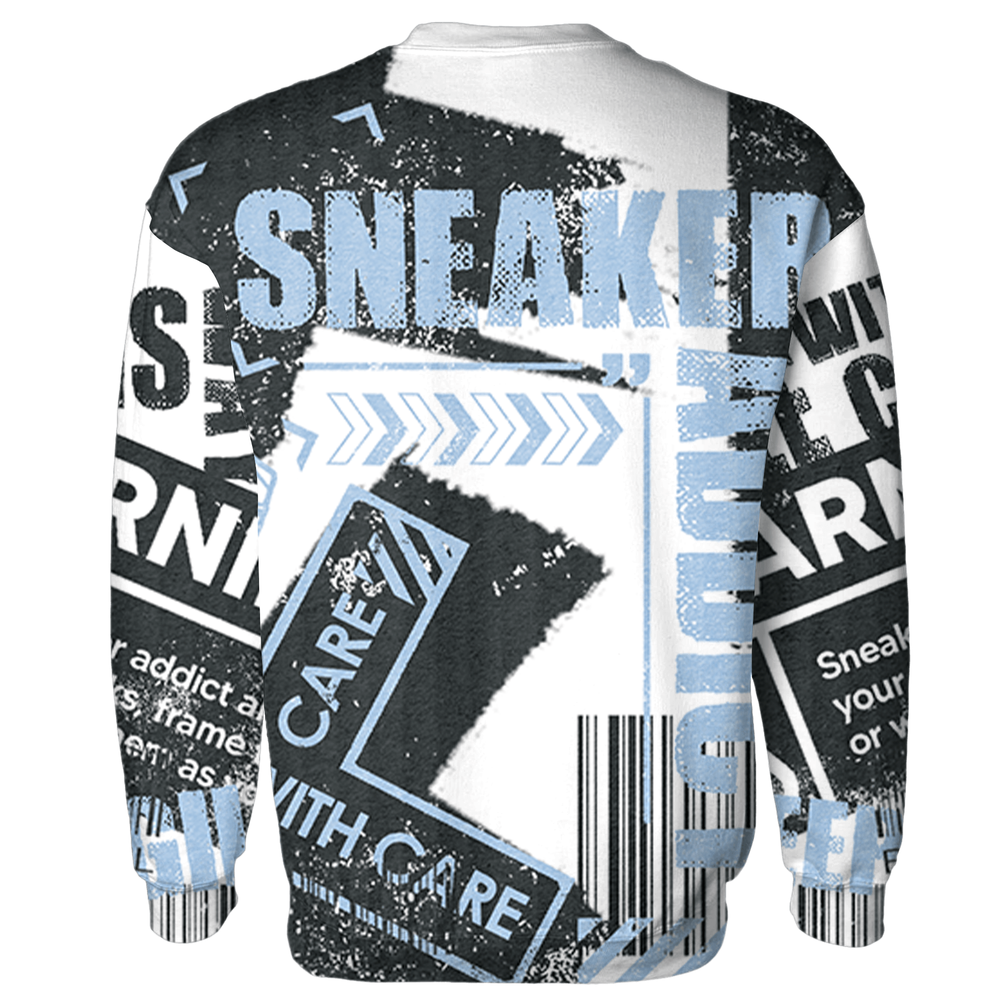 Reverse Oreo 6s Sweatshirt Match Sneaker Addict 3D All-Over Print Warning - NastyJamz