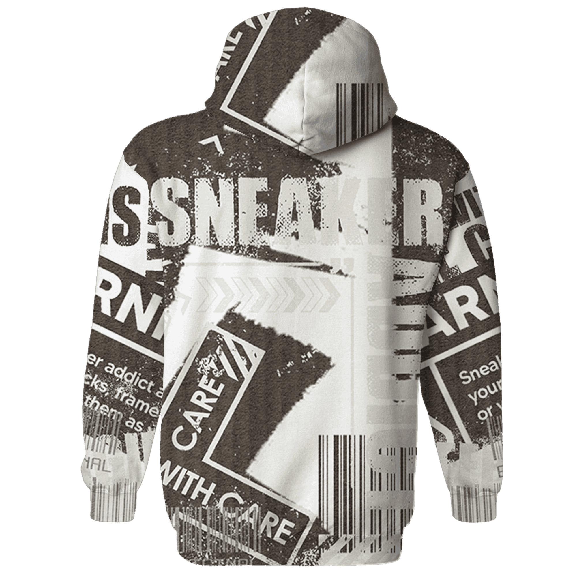 Dunk Low Baroque Brown Hoodie Match Sneaker Addict 3D All-Over Print Warning - NastyJamz