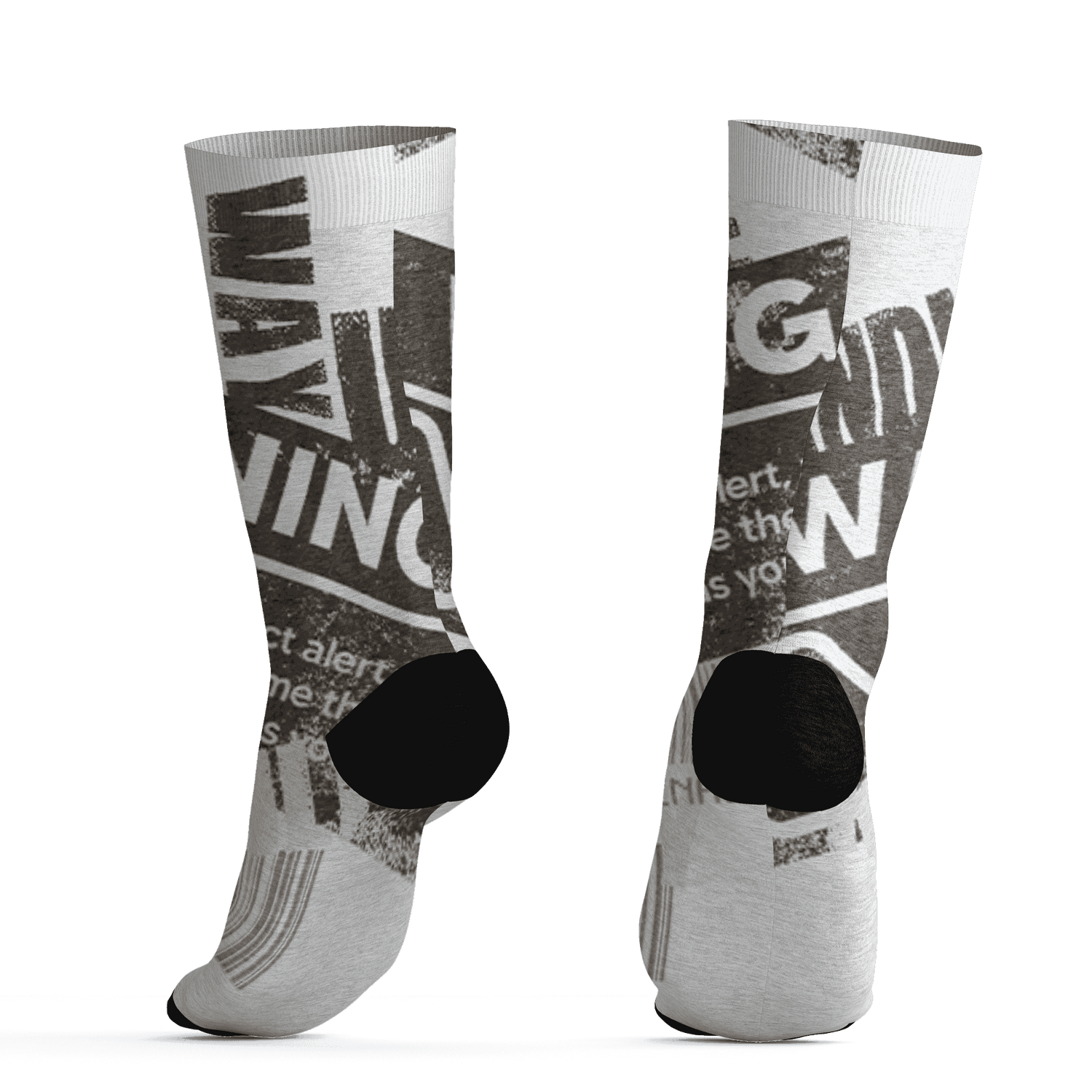 Dunk Low Baroque Brown Socks Match Sneaker Addict 3D All-Over Print Warning - NastyJamz