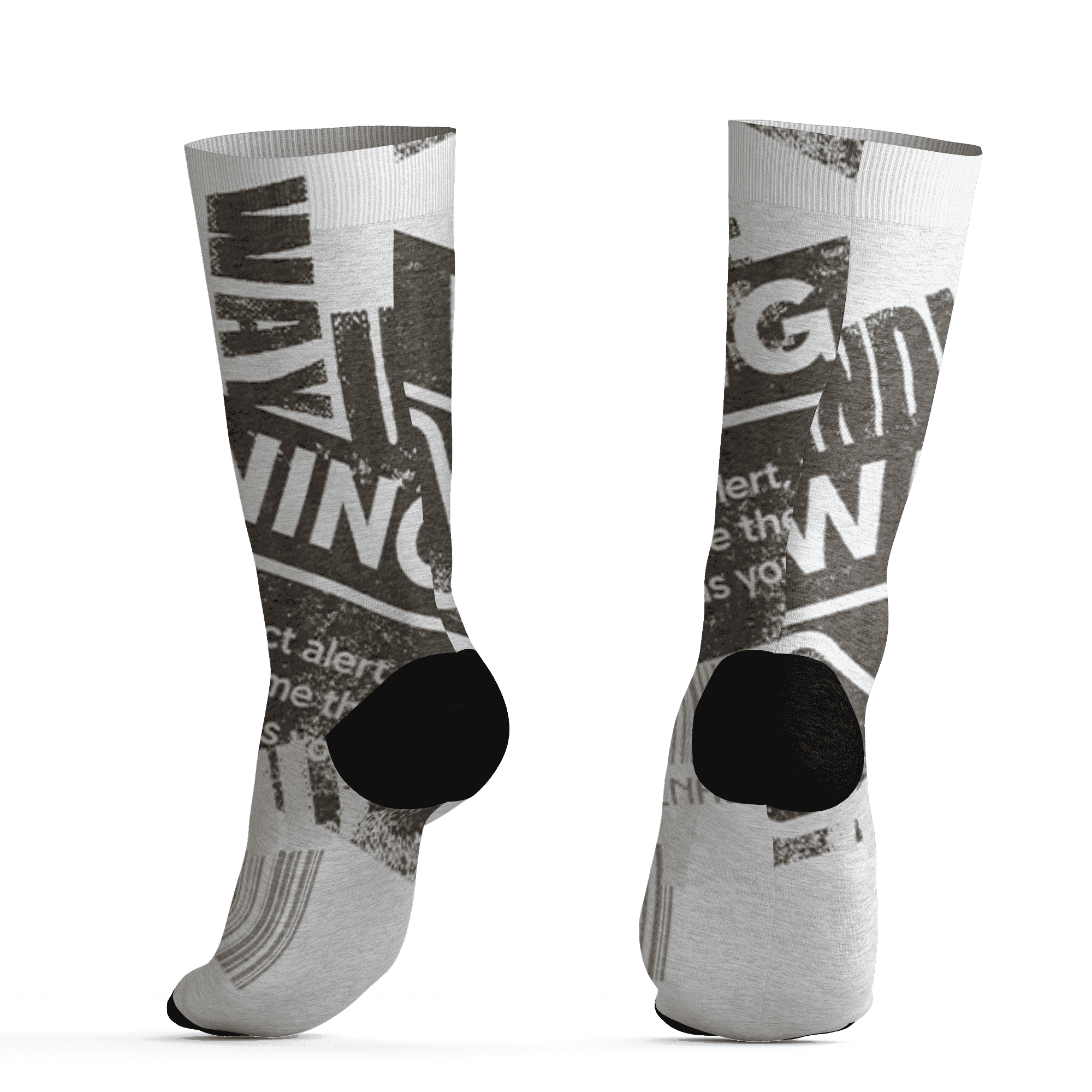 Dunk Low Baroque Brown Socks Match Sneaker Addict 3D All-Over Print Warning - NastyJamz