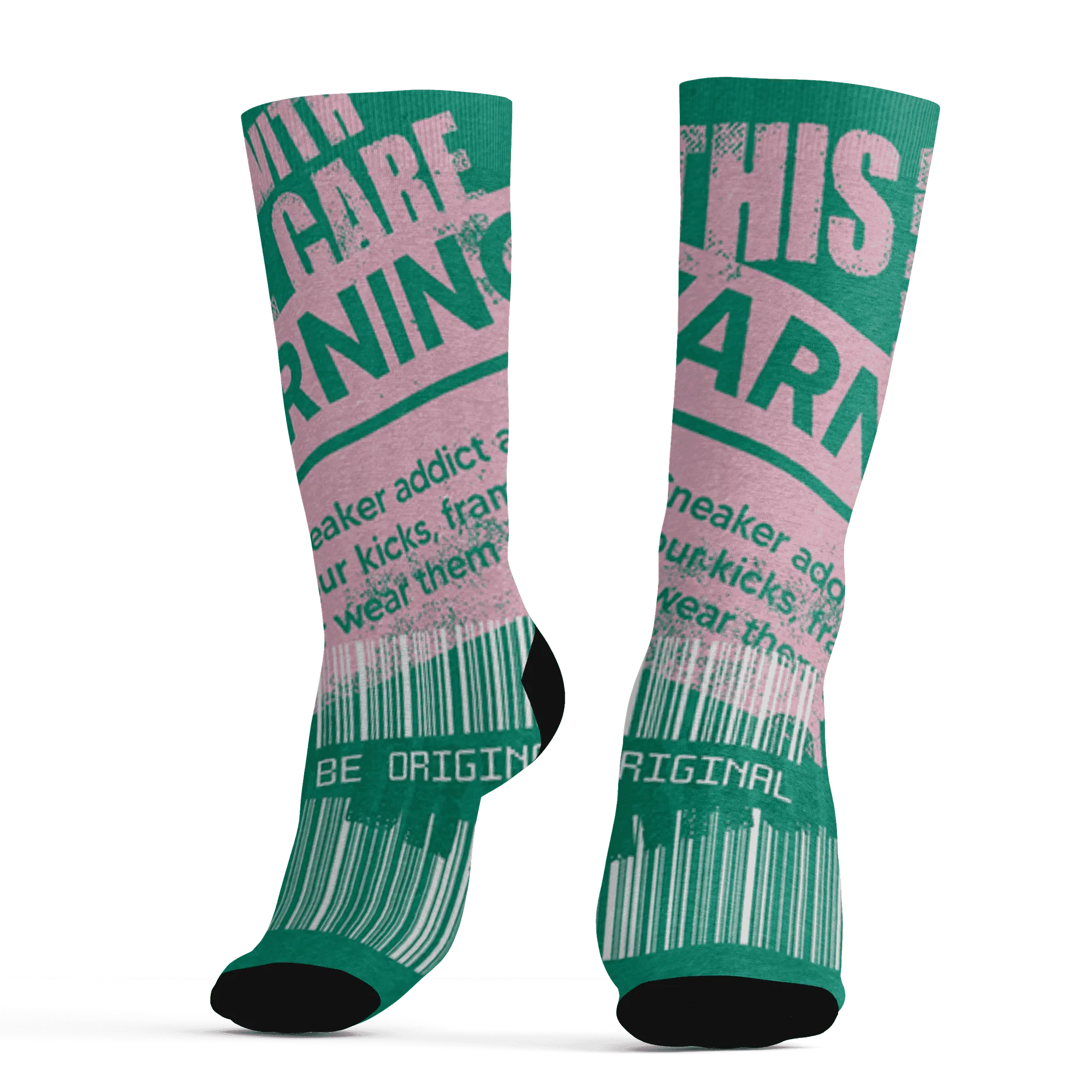 Dunk-Pink-Malachite-Medium-Soft-Low-Sail-Socks-Match-Sneaker-Addict-3D-Warning
