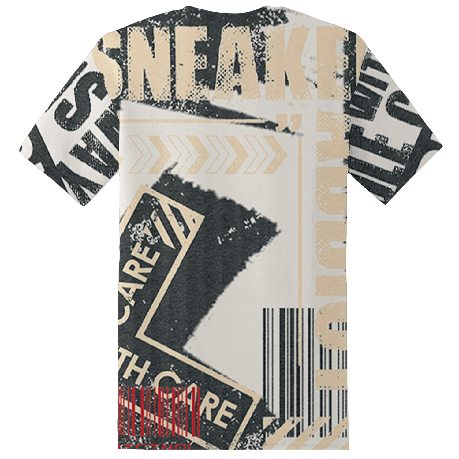 Jumman Jack University Red T Shirt Match Sneaker Addict 3D All-Over Print Warning - NastyJamz